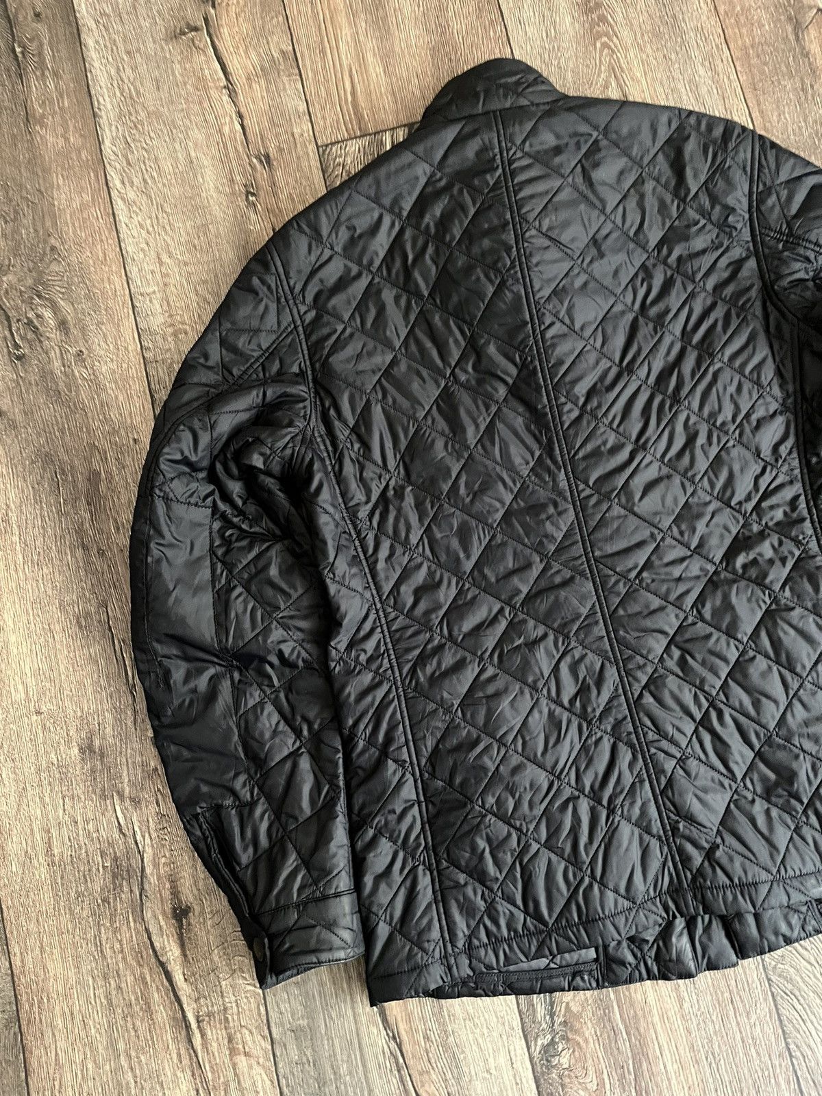 Barbour Barbour Steve McQueen Jeffries Navy Quilted USA Logo Jacket Size US M / EU 48-50 / 2 - 21 Thumbnail