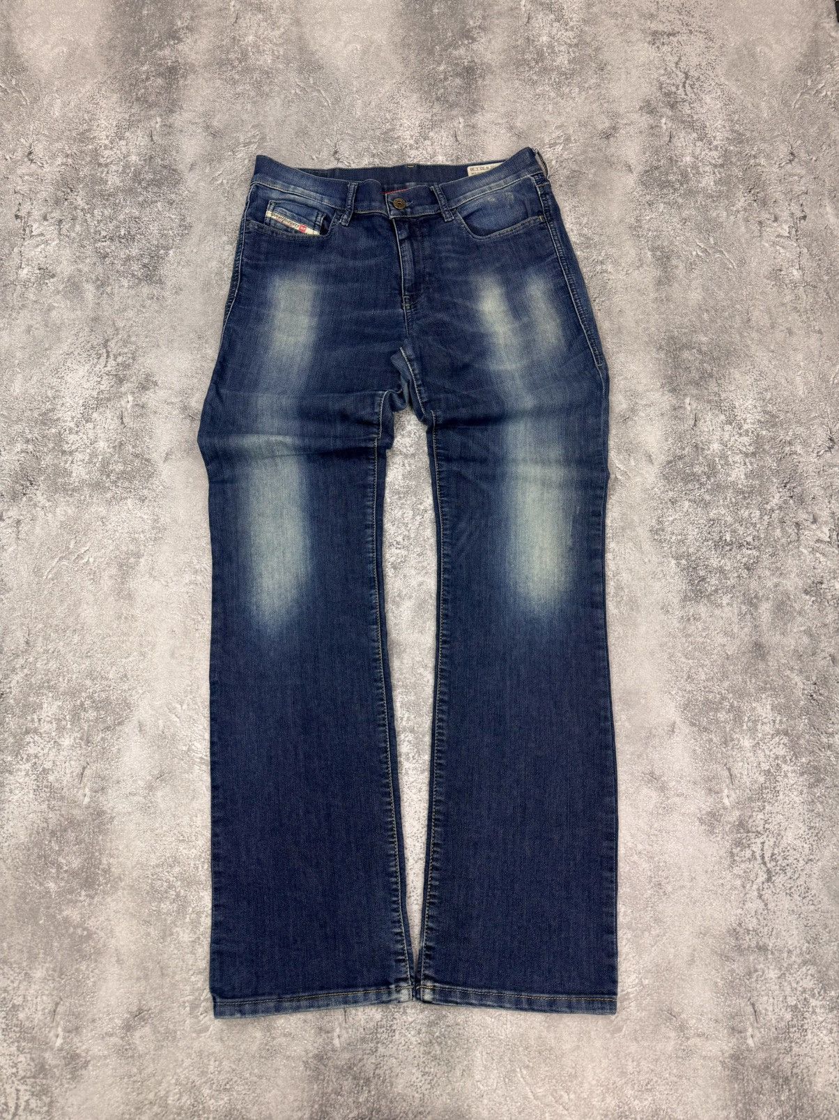 Diesel Diesel Men Jeans Blue Straight Fit Size 30 Size US 30 / EU 46 - 5 Thumbnail