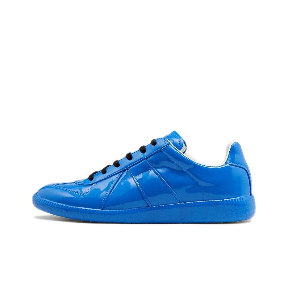 Maison Margiela Maison Margiela Blue Patent Replica Sneakers Size 36 Size US 6 / IT 36 - 1 Thumbnail