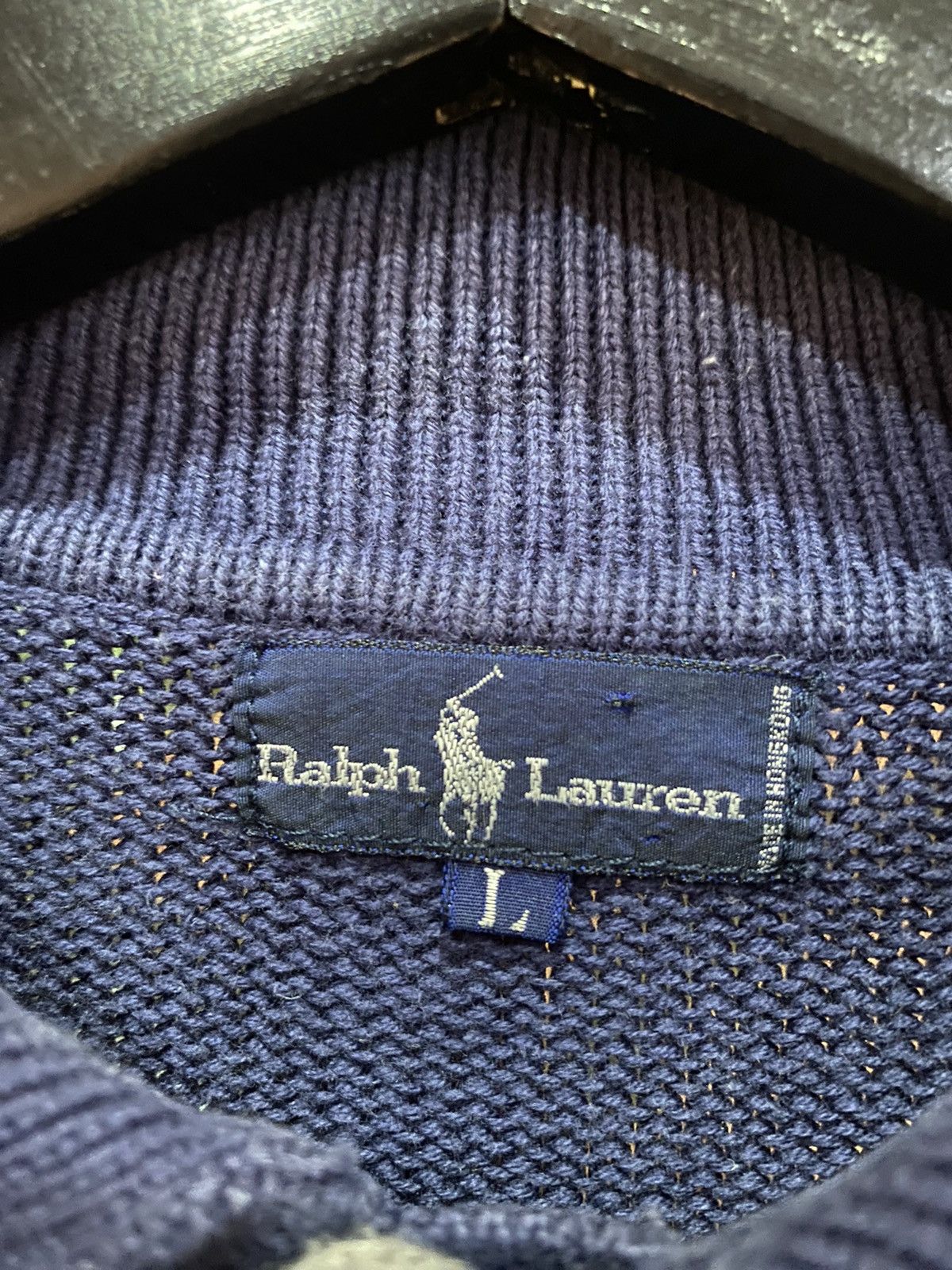 Polo Ralph Lauren VINTAGE POLO RALPH LAUREN POLO KNIT SHIRT VERSATILE UNISEX Size US L / EU 52-54 / 3 - 4 Thumbnail