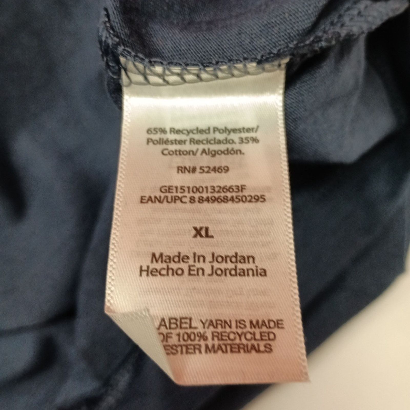 George George Men's T-Shirt Size XL XLarge Blue Moisture Wicking Size US XL / EU 56 / 4 - 6 Thumbnail