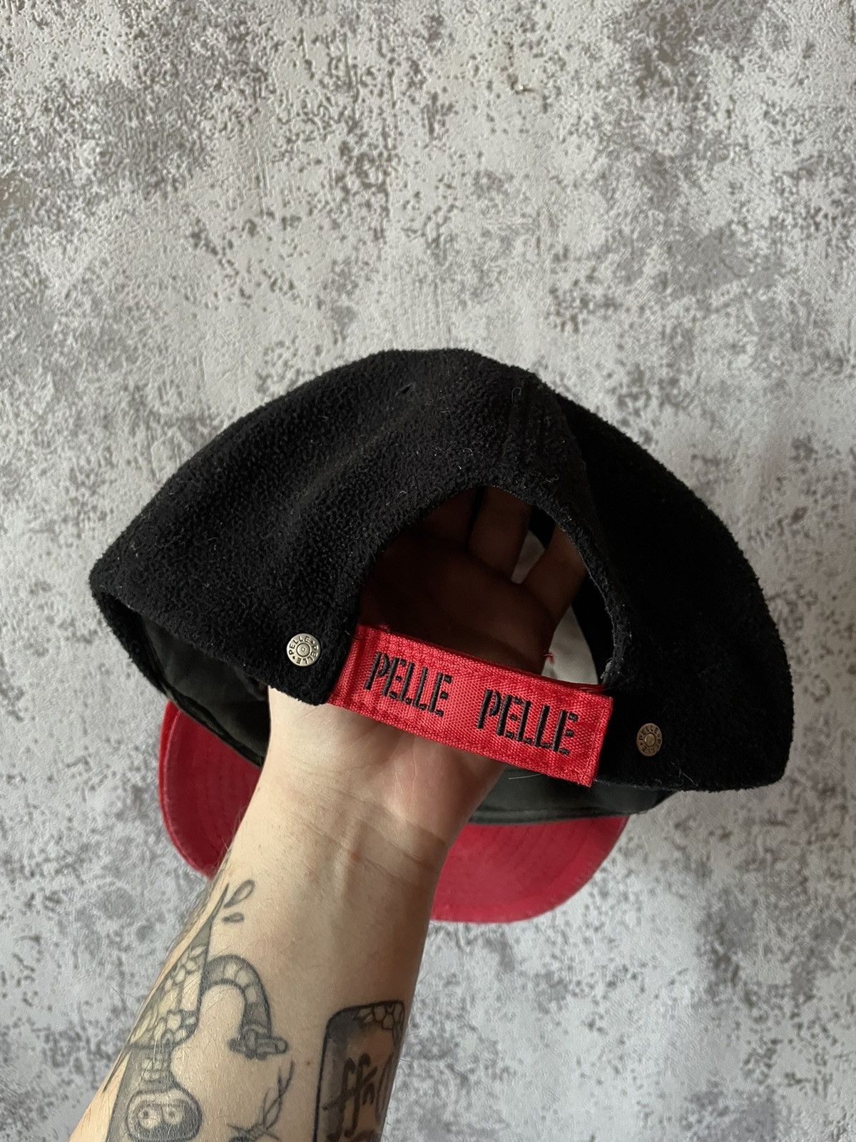 Marc Buchanan Rare Pelle Pelle Marc Buchanan Vintage Fleece Cap Hat Size ONE SIZE - 2 Thumbnail