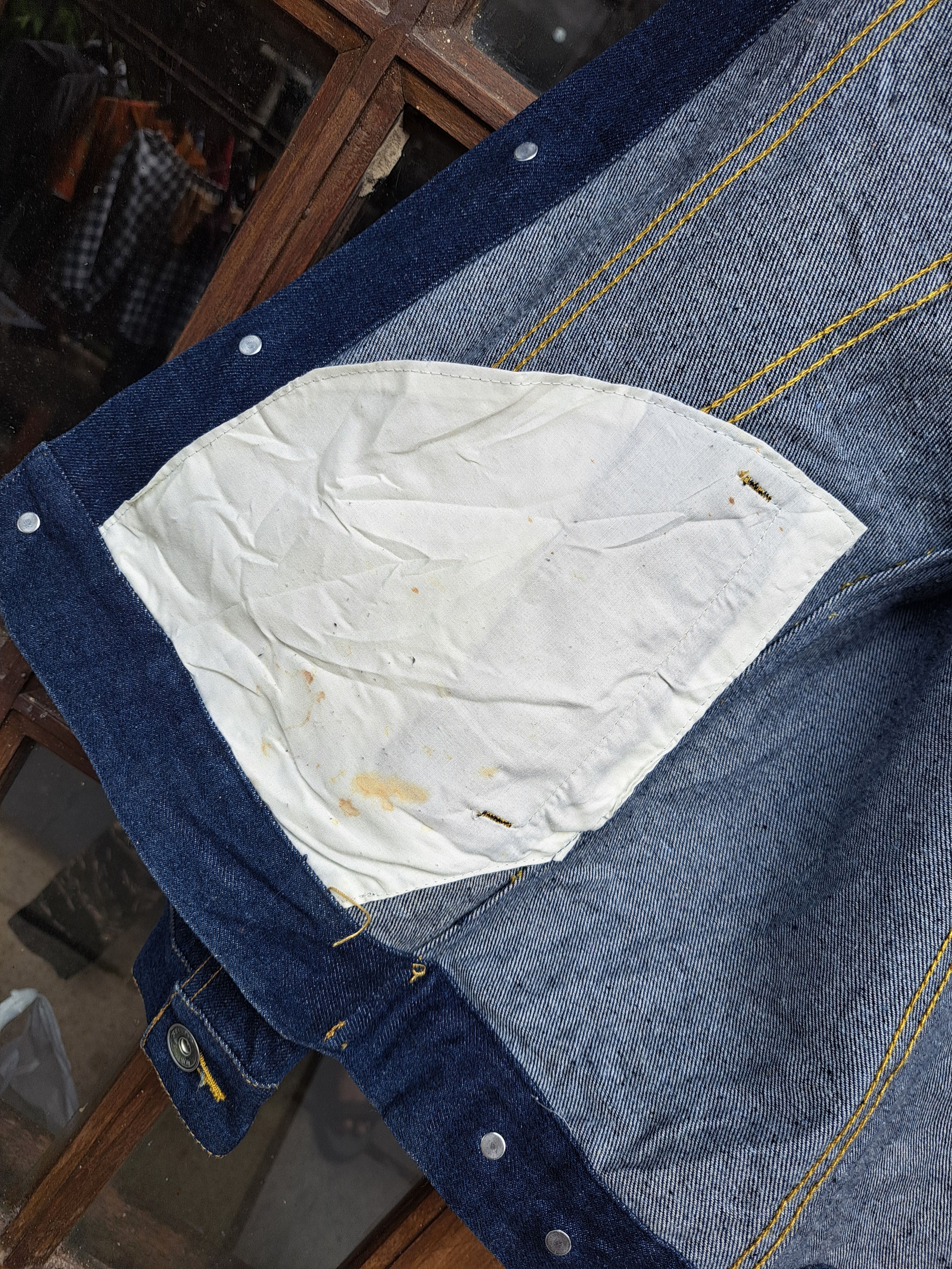 Japanese Brand × izzue Izzue plus Neighborhood Denim Jacket Women XL Size XL / US 12-14 / IT 48-50 - 5 Thumbnail