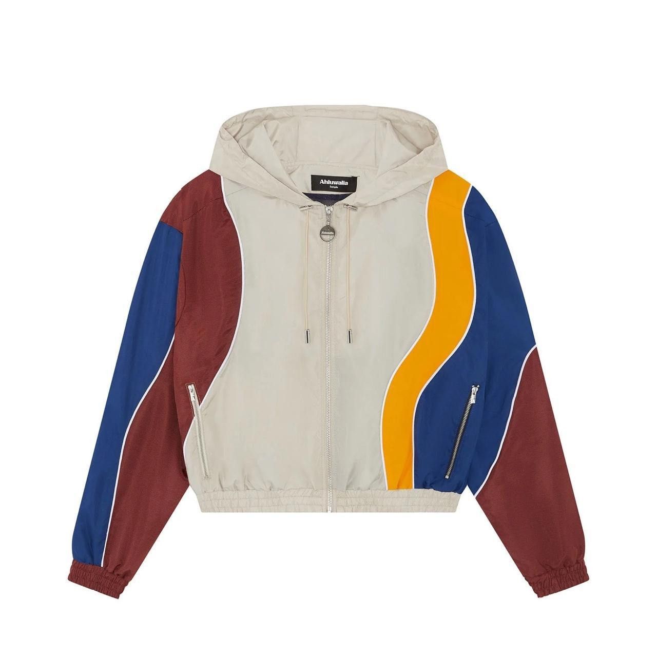 Ahluwalia Ahluwalia Idi Track Top – Small – Colorblock Windbreaker Size S / US 4 / IT 40 - 1 Thumbnail