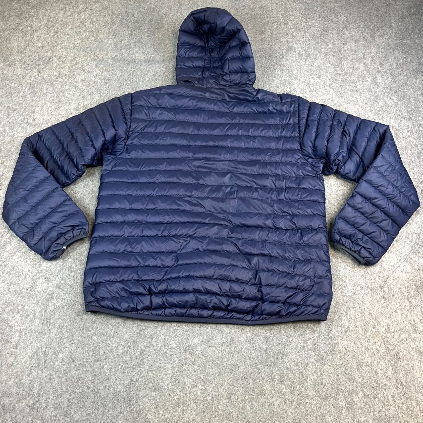 Rab RAB Mens Jacket Coat Puffer Large Blue Down Microlight Alpine Pertex Hooded Jacket Coat Size US L / EU 52-54 / 3 - 2 Thumbnail