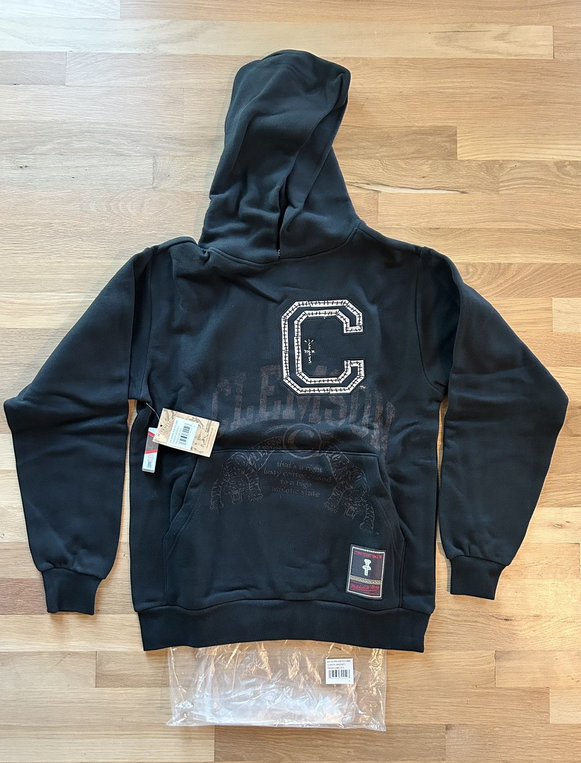 Mitchell & Ness × Travis Scott Travis Scott Michell & Ness Clemson Hoodie Size US S / EU 44-46 / 1 - 2 Thumbnail
