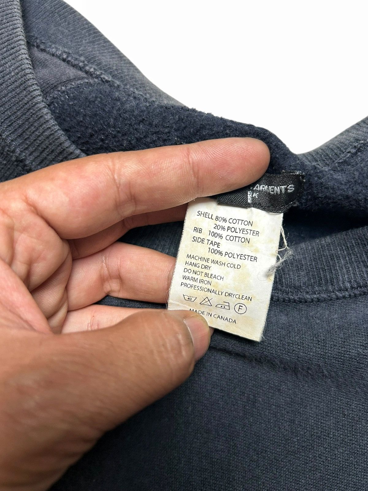 Engineered Garments Vintage Engineered Garments Raglan Sweatshirt Tapped Navy Size US S / EU 44-46 / 1 - 10 Thumbnail