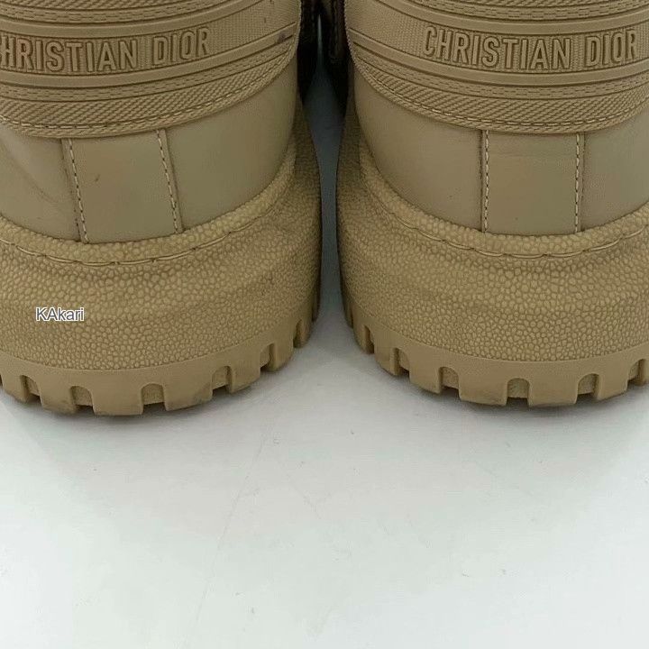 Dior Dior Dior-ID Brown Leather Flat Shoes Size US 6 / EU 39 - 8 Thumbnail
