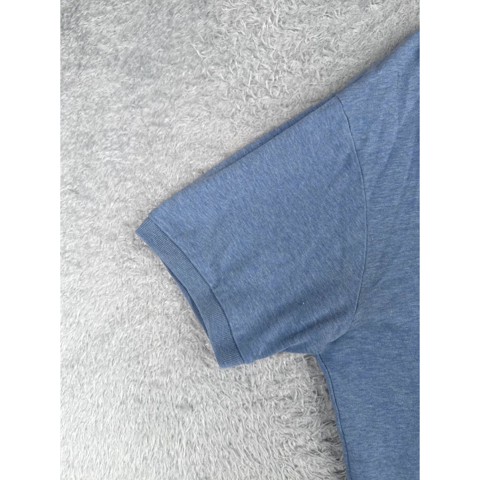 Ralph Lauren VINTAGE Ralph Lauren Polo Shirt Men L Blue 100% Cotton Jersey Wear, Casual, Travel, Workwear, Golf, Outdoors, Driving, Walking Mens Size US L / EU 52-54 / 3 - 3 Thumbnail