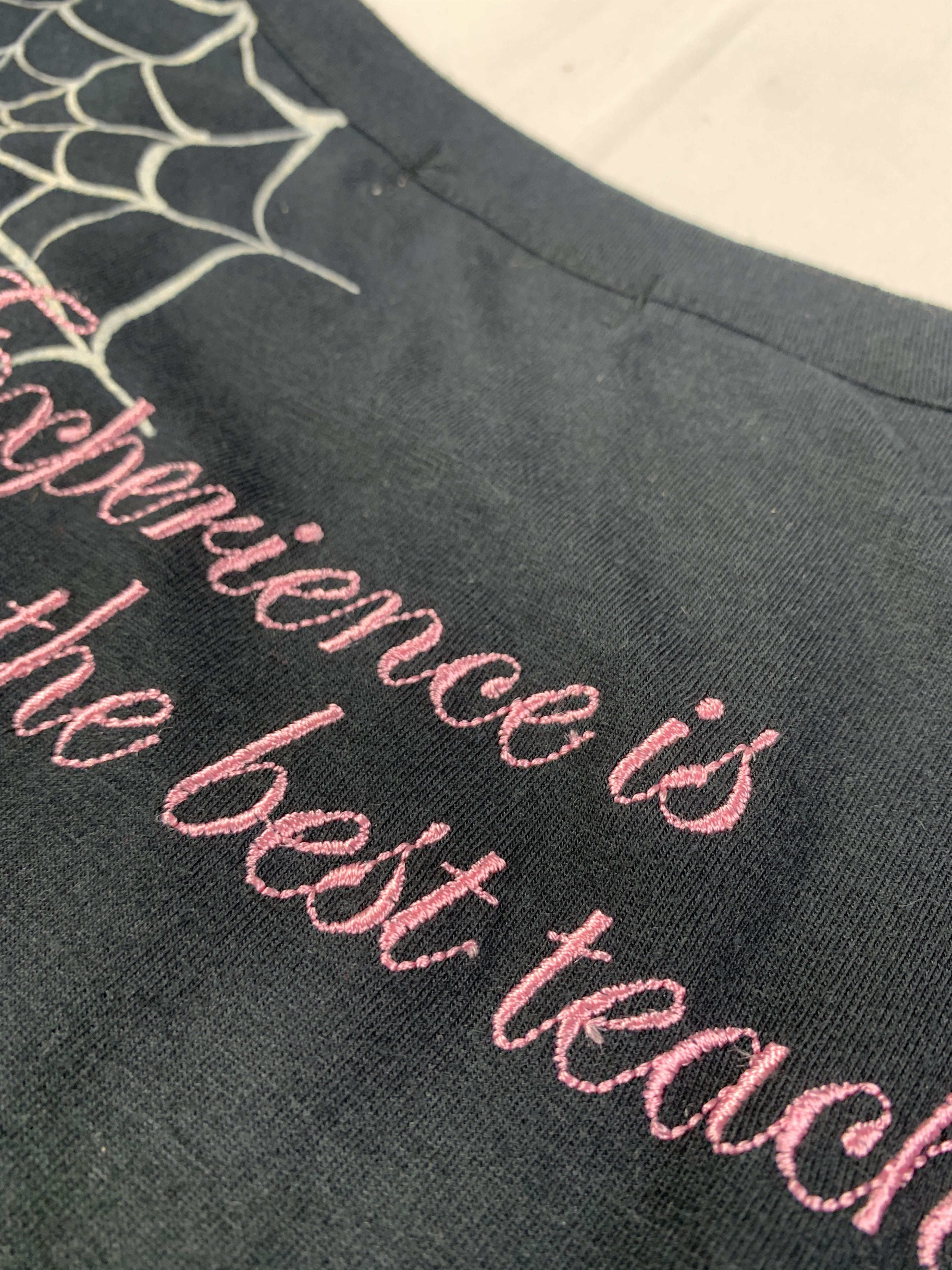 Japanese Brand sucure pomme Black Spider Poem Tee (S) Size S / US 4 / IT 40 - 6 Thumbnail