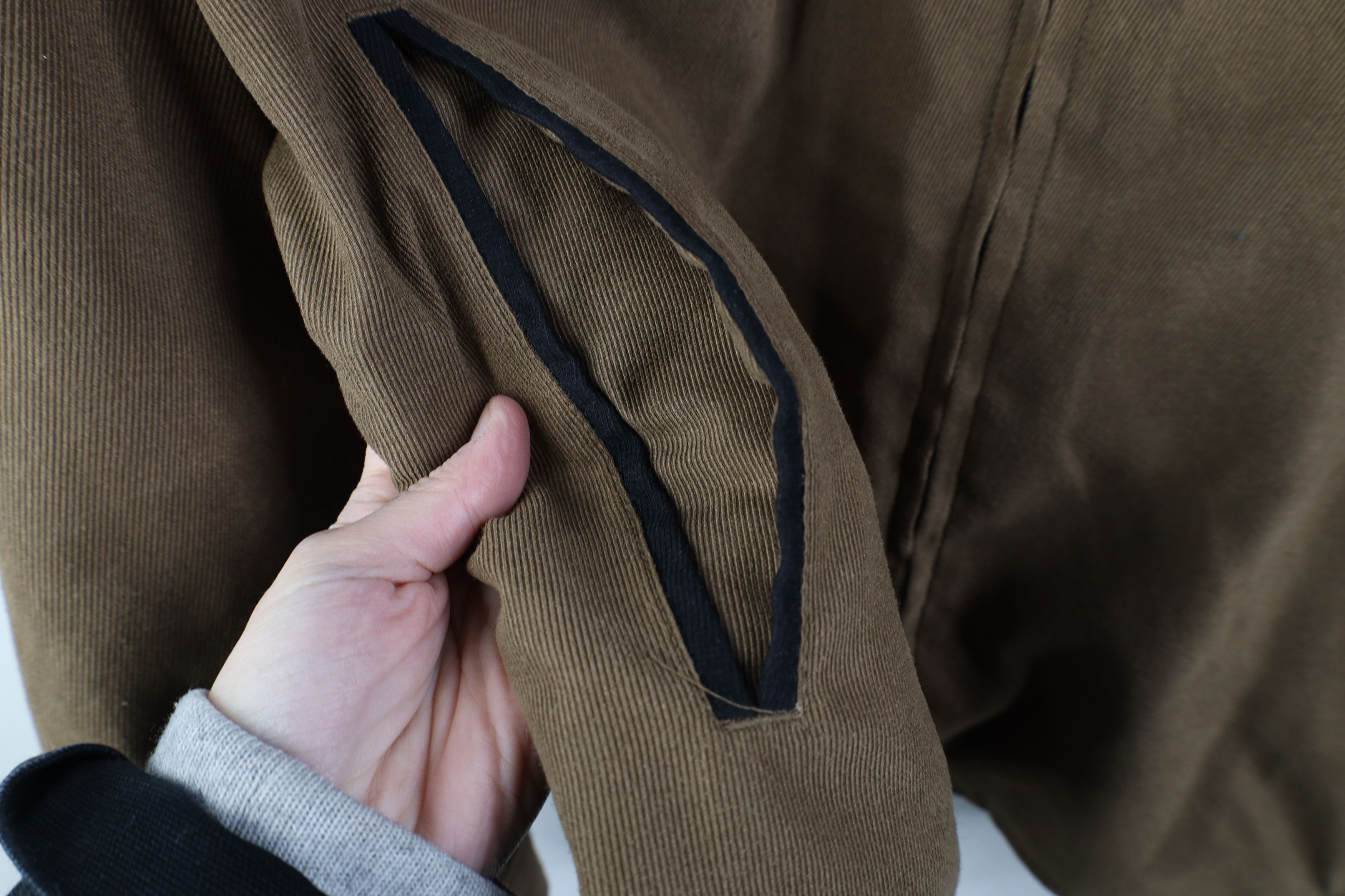 Vintage Vintage 90s Streetwear Whipcord Full Zip Bomber Jacket Brown Size US XXL / EU 58 / 5 - 5 Thumbnail