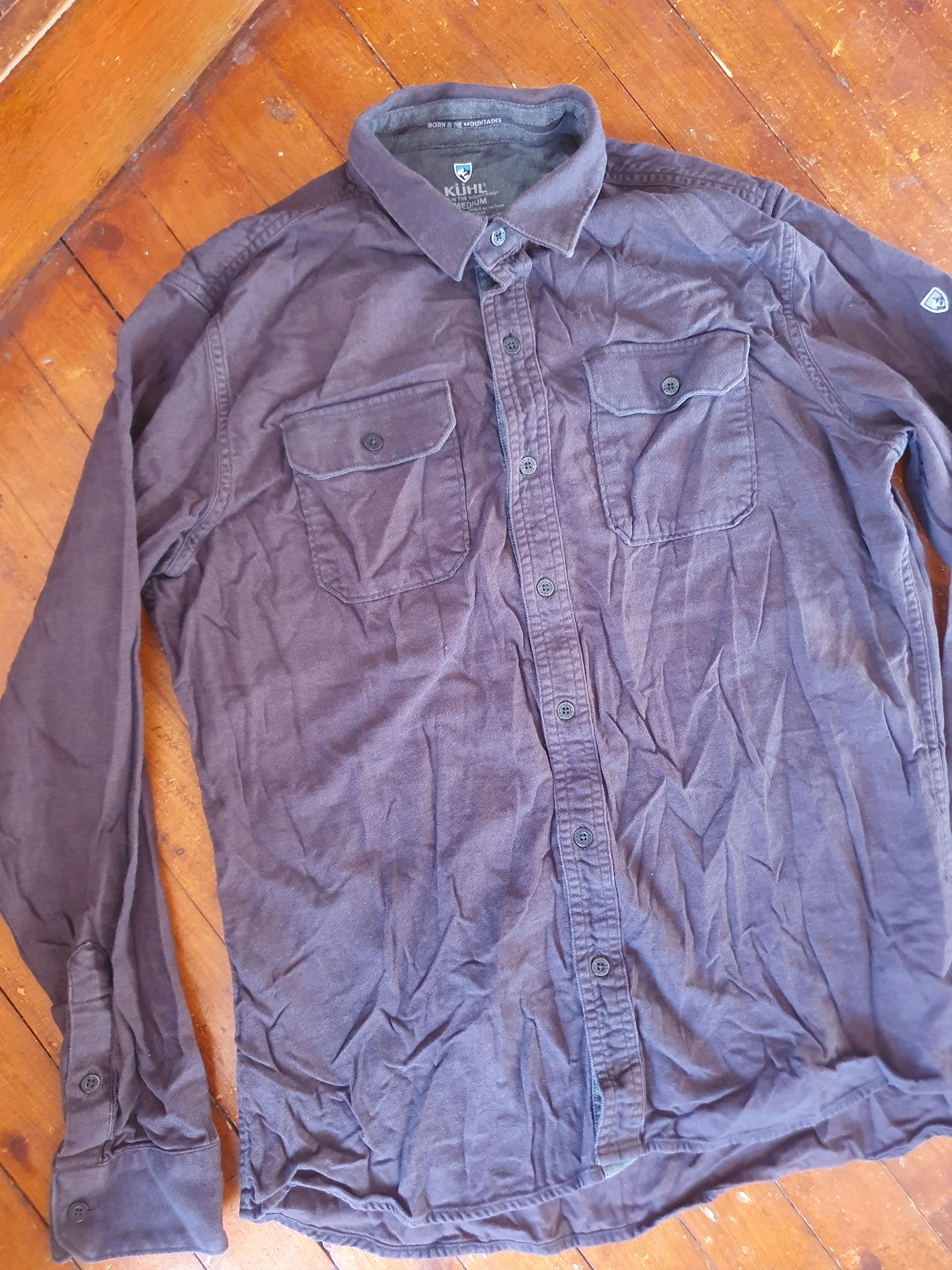 Kuhl Kuhl Long Sleeve Button Up Shirt Hiking Outdoor Work Wear Size US M / EU 48-50 / 2 - 7 Thumbnail