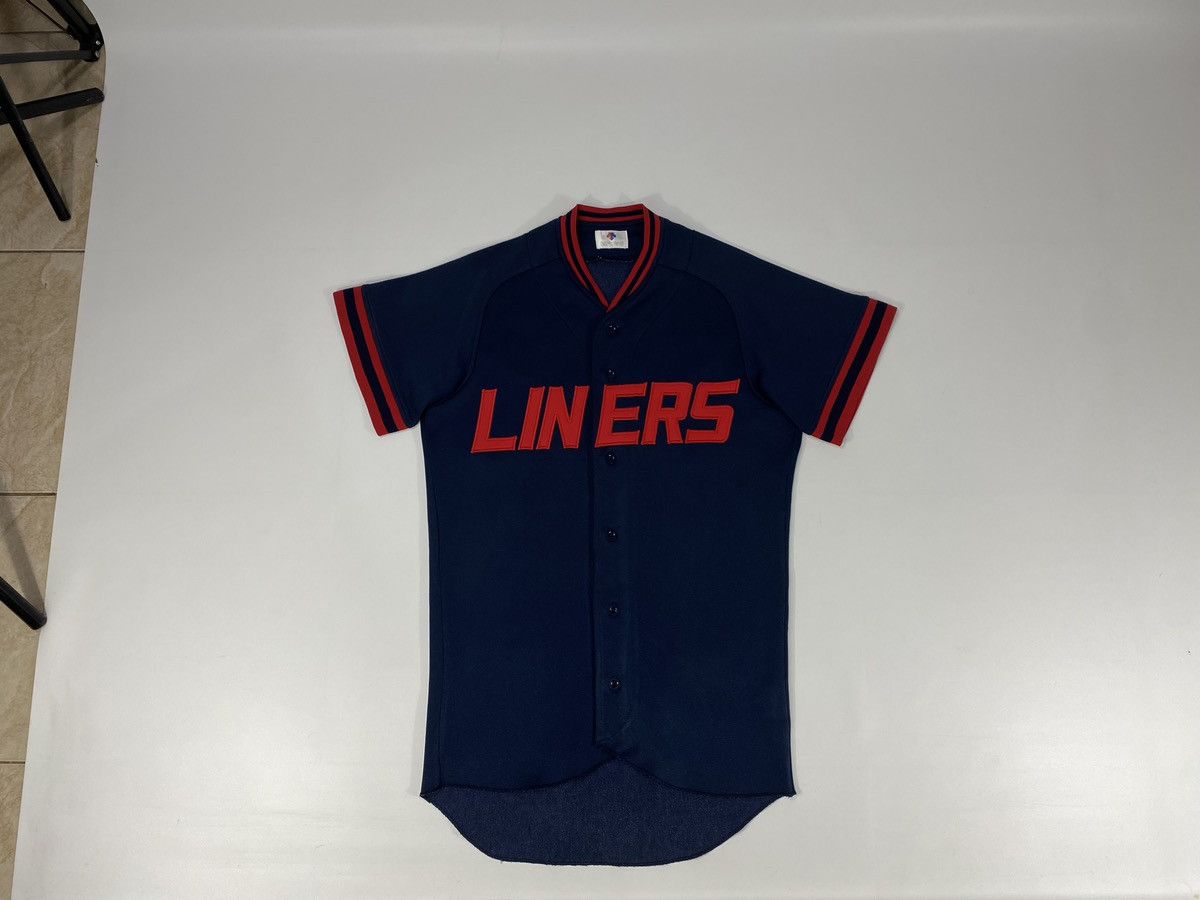 Descente 80s 90s Japan Baseball Team Liners 13 Vintage Jersey Size US M / EU 48-50 / 2 - 16 Thumbnail