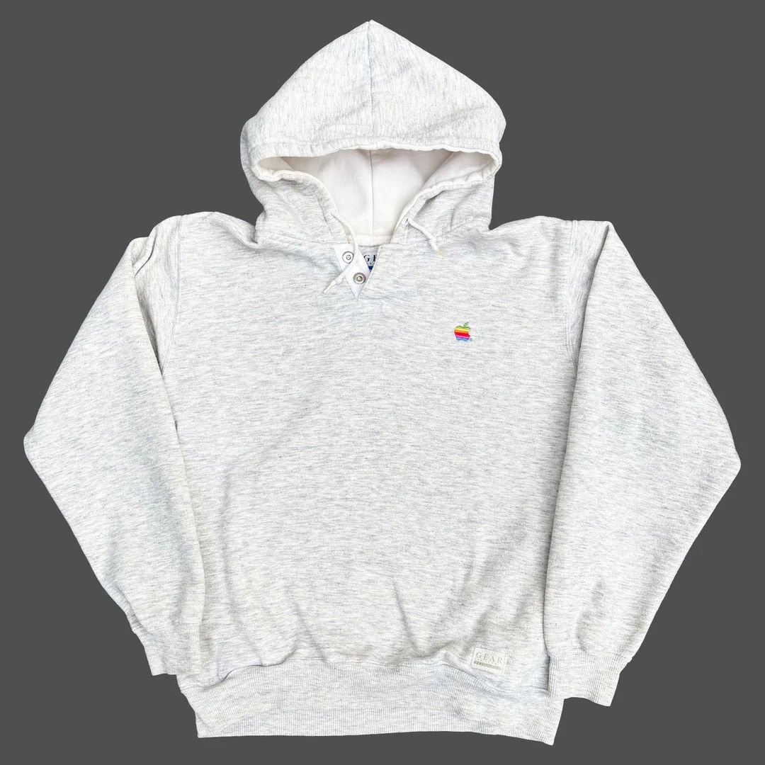 Apple Apple Computer 1990 90s Vintage Logo Rare Macintosh Hoodie Size US S / EU 44-46 / 1 - 1 Thumbnail