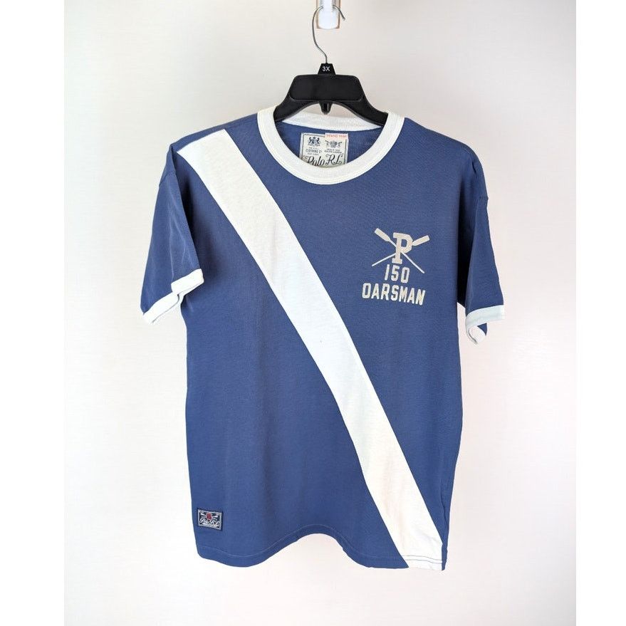 Polo Ralph Lauren o1rshd1 CC20 Classic Fit Reversible Jersey T-Shirt in Blue Size US S / EU 44-46 / 1 - 1 Thumbnail