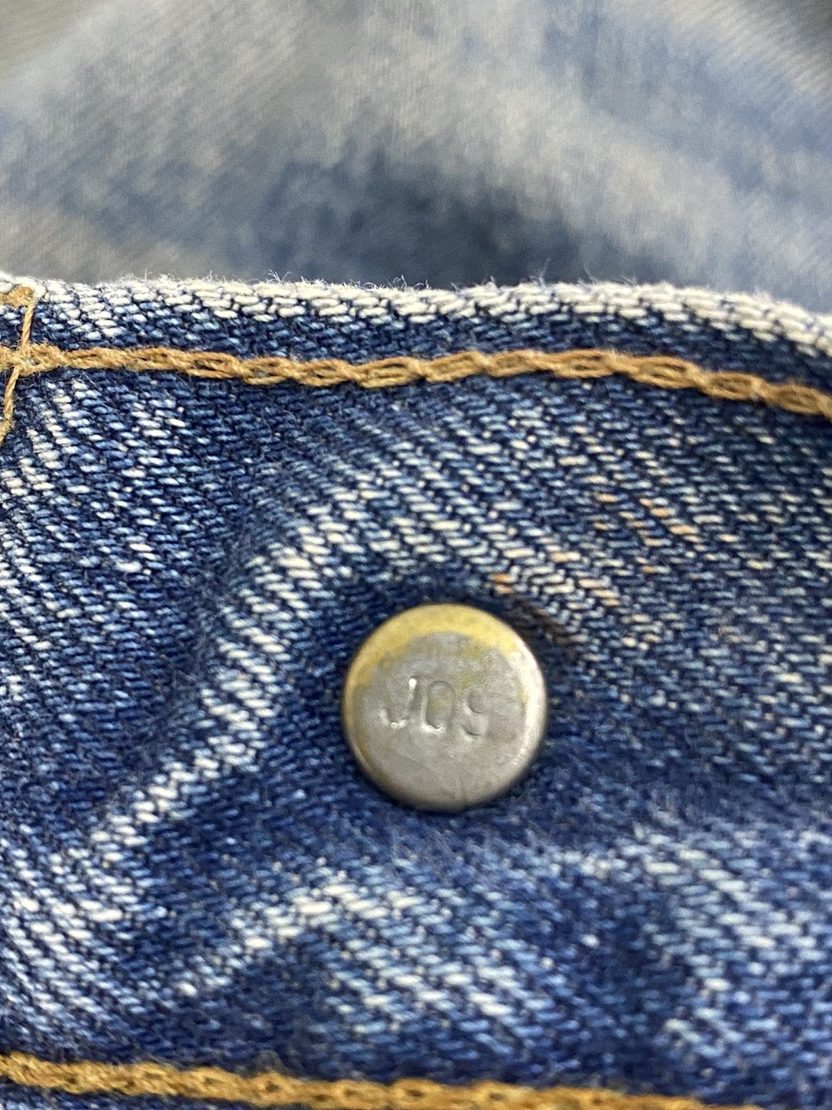 Levi's Vintage 90s Levis 501 Japan Selvedge Button Fly J09 Distress Size US 34 / EU 50 - 18 Thumbnail