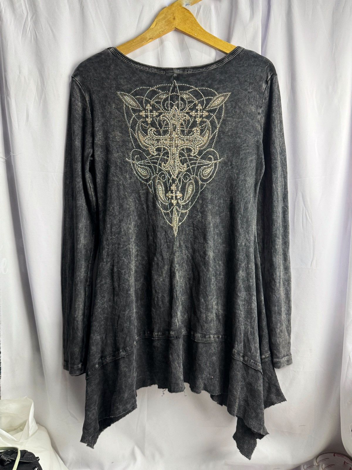 If Six Was Nine × Japanese Brand × Le Grande Bleu (L.G.B.) Archived Japanese Long Sleeve Ifsix Styled Flared Size US M / EU 48-50 / 2 - 2 Thumbnail