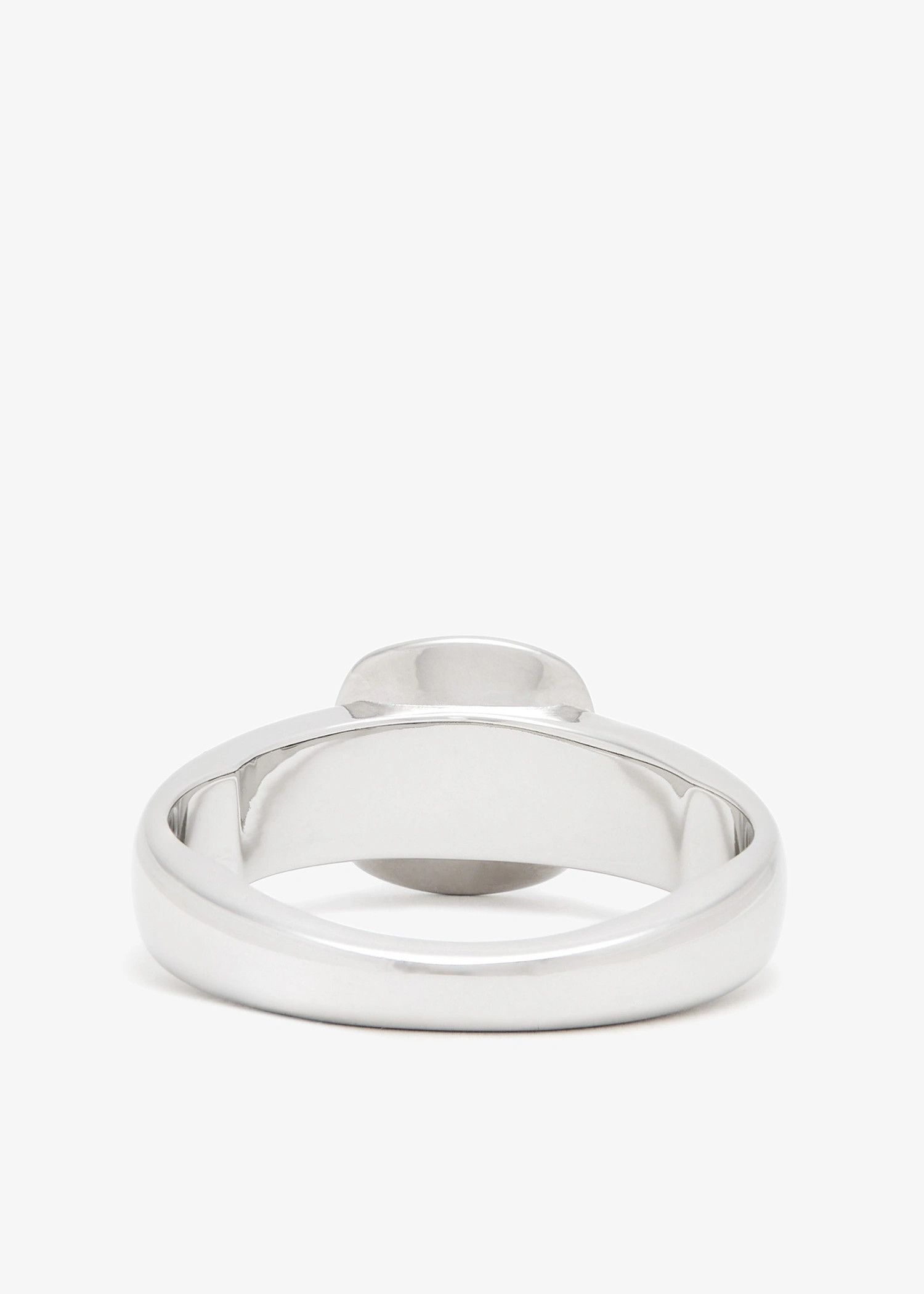 Balenciaga o1w1db10825 Size: OS / Maxi Solitaire Ring in Silver Size ONE SIZE - 2 Thumbnail