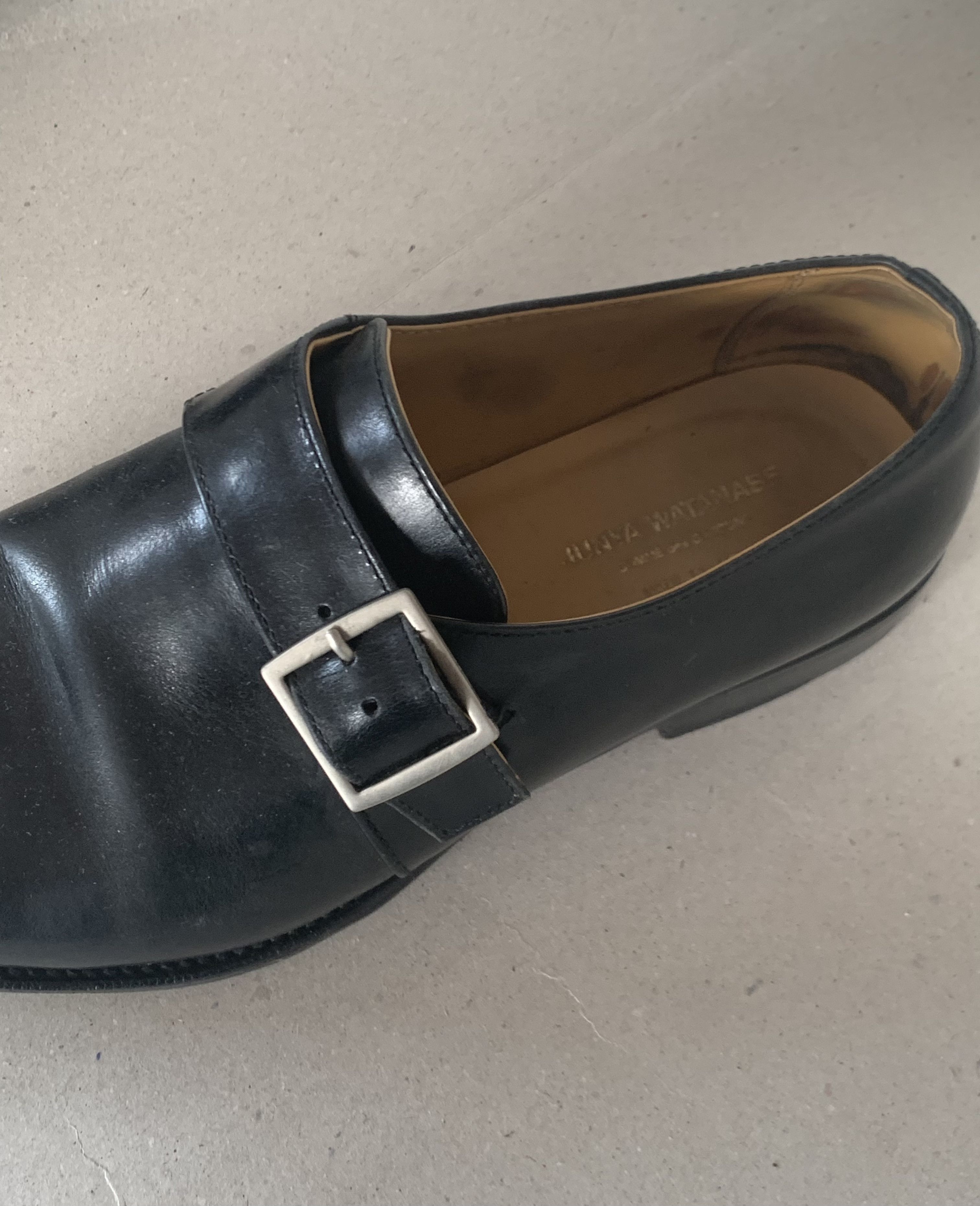 Comme des Garcons Junya Watanabe Comme des Garçons | Black Buckle Loafers Size US 5.5 / EU 38 - 3 Thumbnail