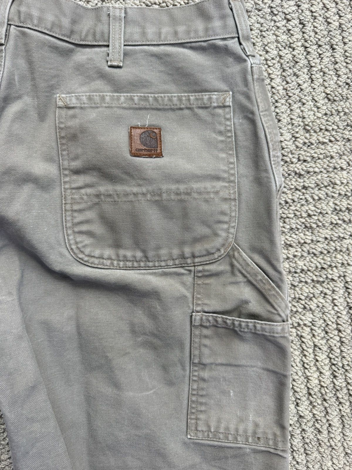 Carhartt Vintage Beige Carhartt Pants Size US 33 - 3 Thumbnail