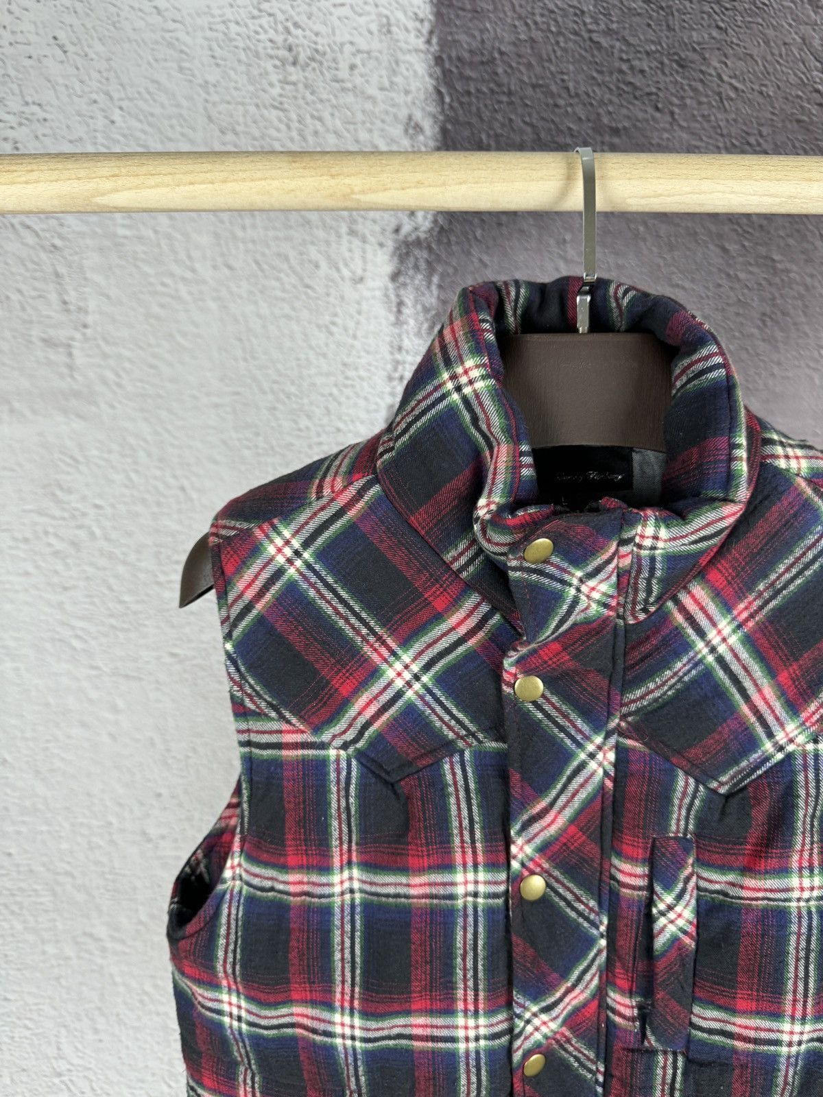 Flannel Candy Fantasy Japanese style checkered flannel vest gilet Size US L / EU 52-54 / 3 - 7 Thumbnail