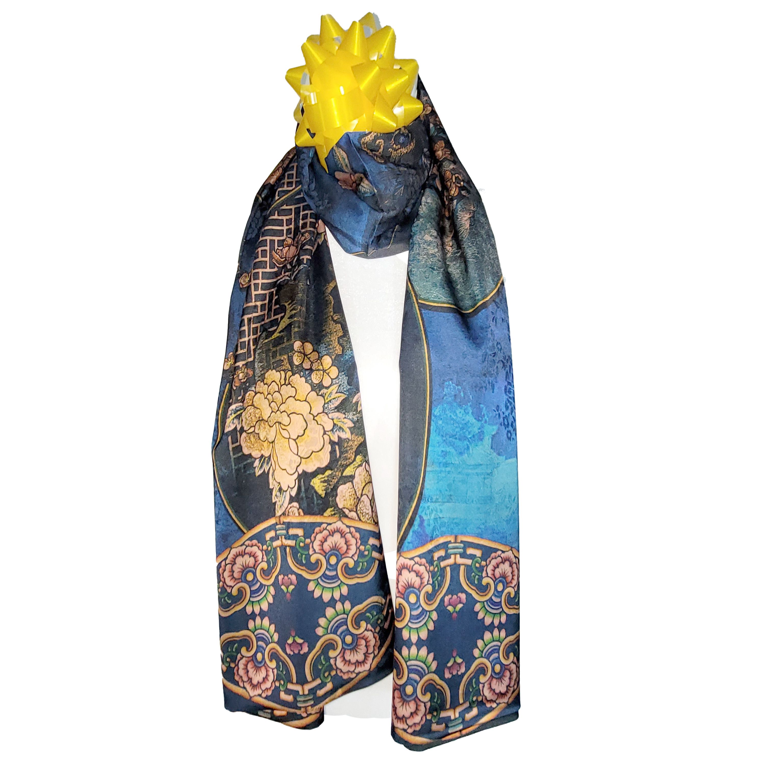 Other NWT Double-Sided Double-Layer Long Silk Scarf 27"x70" PK5998 Size ONE SIZE - 10 Thumbnail