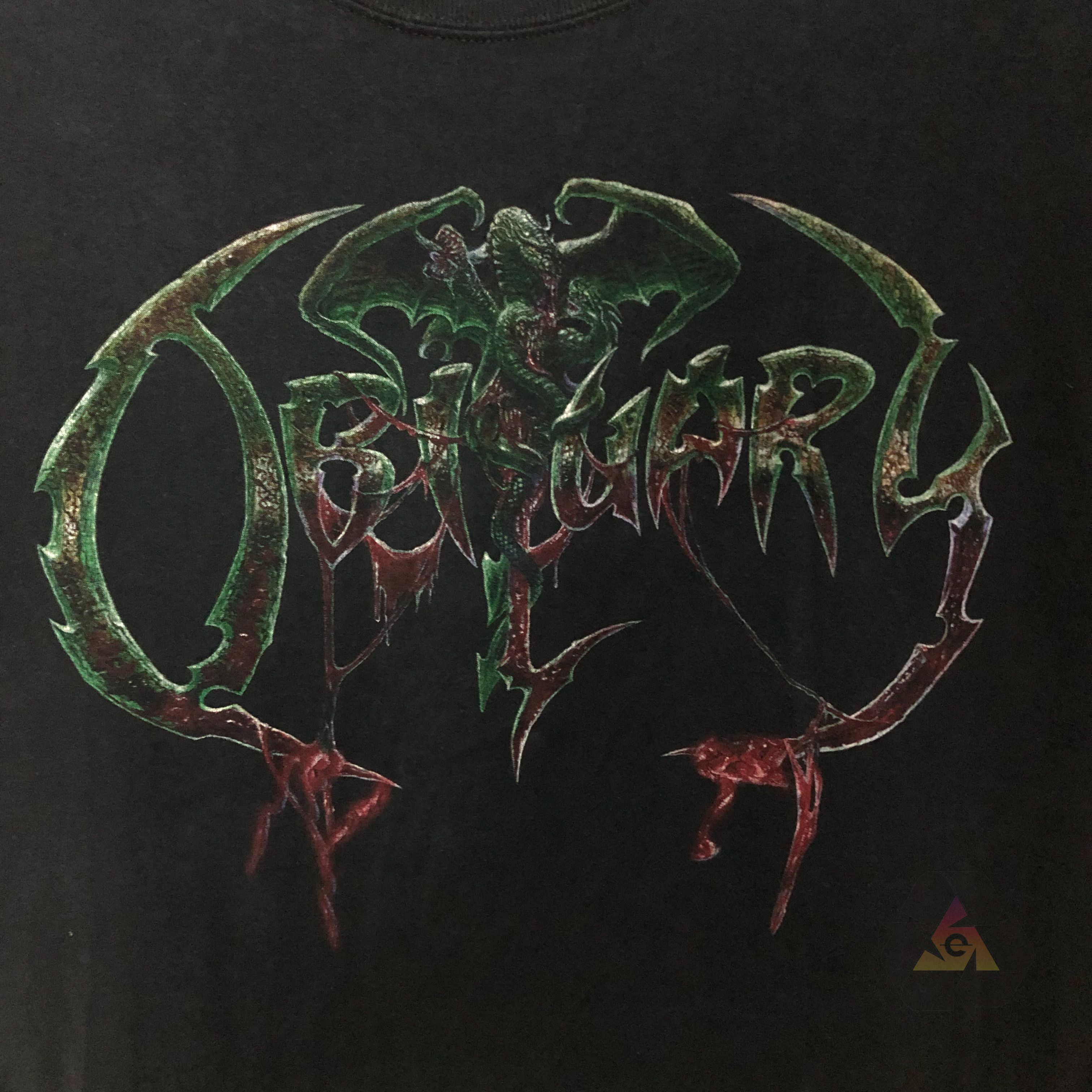 Band Tees × Vintage RARE Obituary Left To Die Death Metal T-Shirt Size US L / EU 52-54 / 3 - 5 Thumbnail
