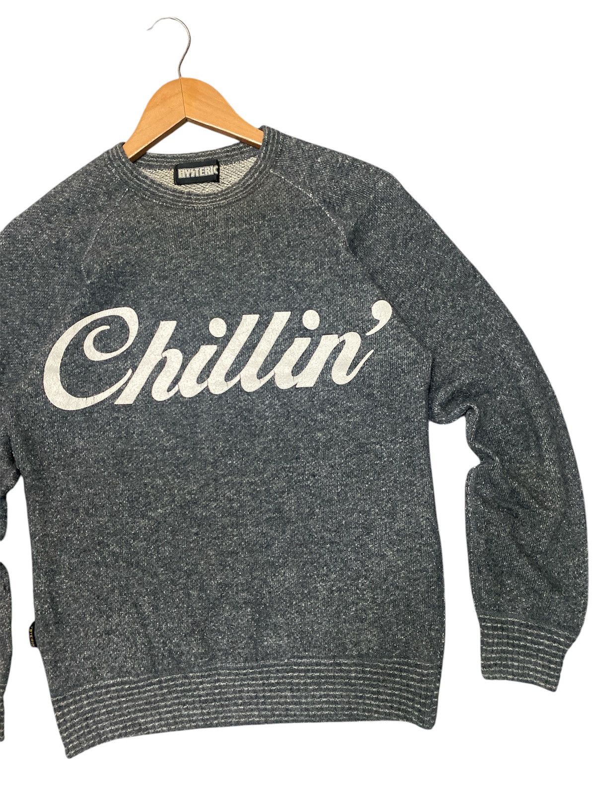 Hysteric Glamour × Japanese Brand × Vintage 💥RARE💥HYSTERIC GLAMOUR “CHILLIN” ANARCHY SWEATSHIRT✨ Size US M / EU 48-50 / 2 - 2 Thumbnail