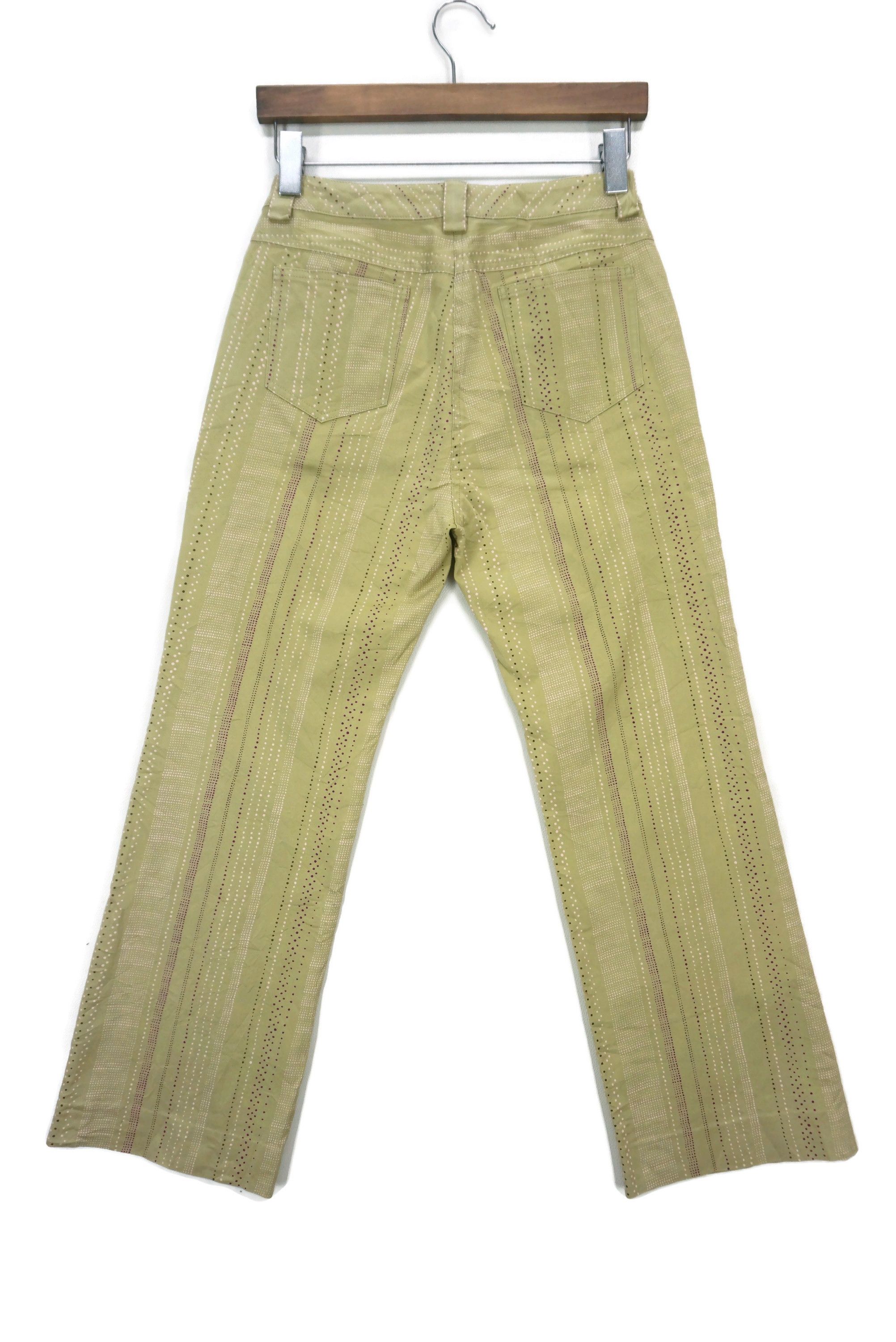 Japanese Brand Vintage Kenzo Pants fit W27xL27 Made in Japan Golf Bootcut Size 26" / US 2 / IT 38 - 2 Thumbnail