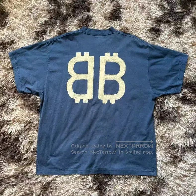 Balenciaga Balenciaga New BB Bitcoin T. Size US XXL / EU 58 / 5 - 2 Thumbnail