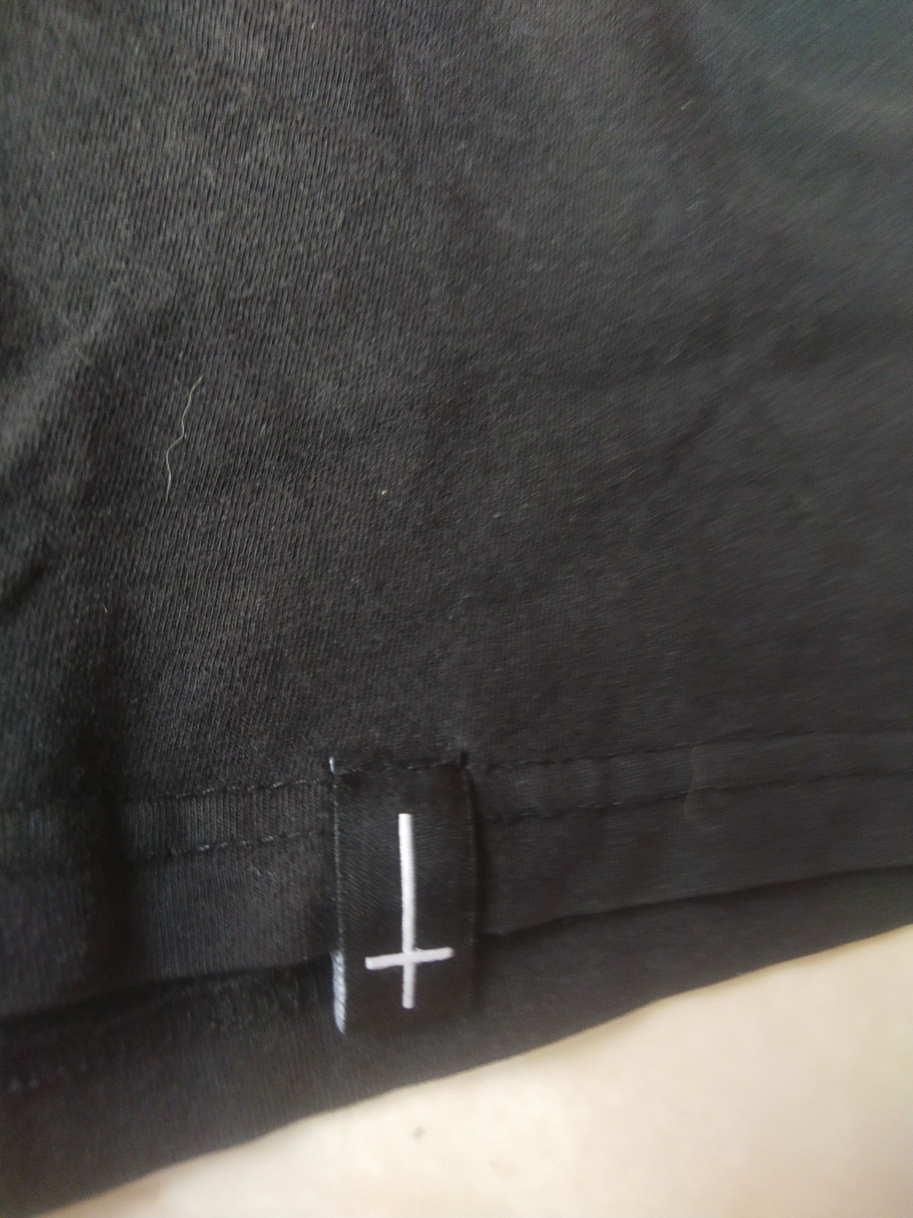 Japanese Brand ByTheR Project R Oversized Darkwear Inverted Cross Tee Japan Size US XL / EU 56 / 4 - 3 Thumbnail