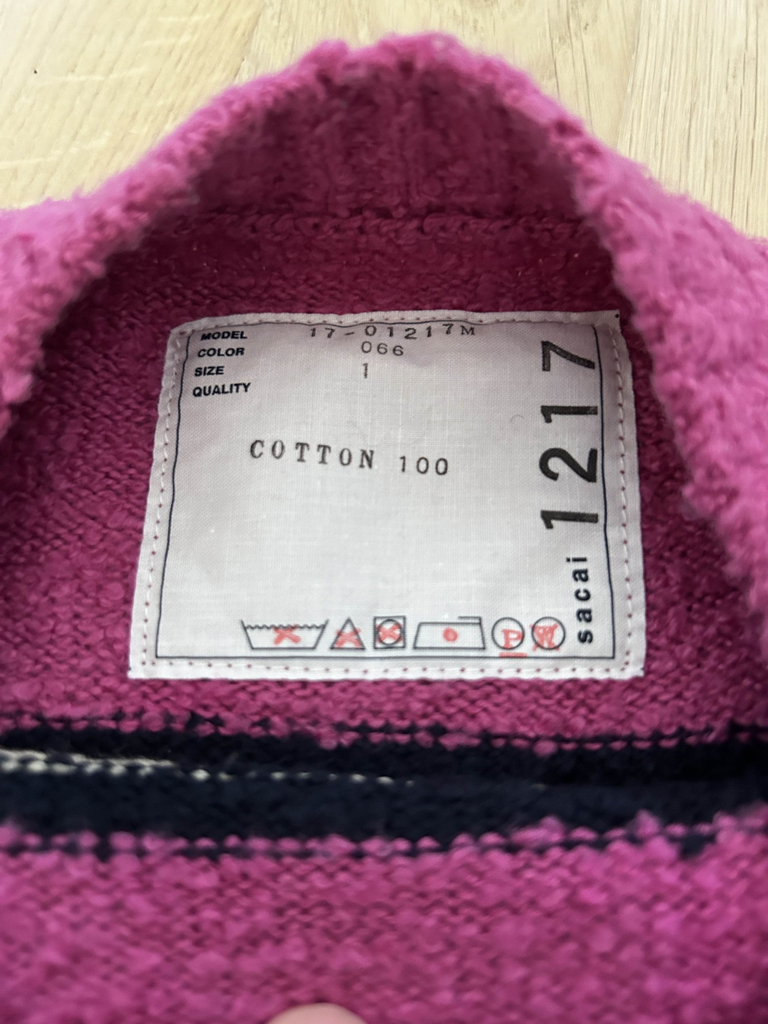 Sacai Cotton Sweater Size US S / EU 44-46 / 1 - 2 Thumbnail