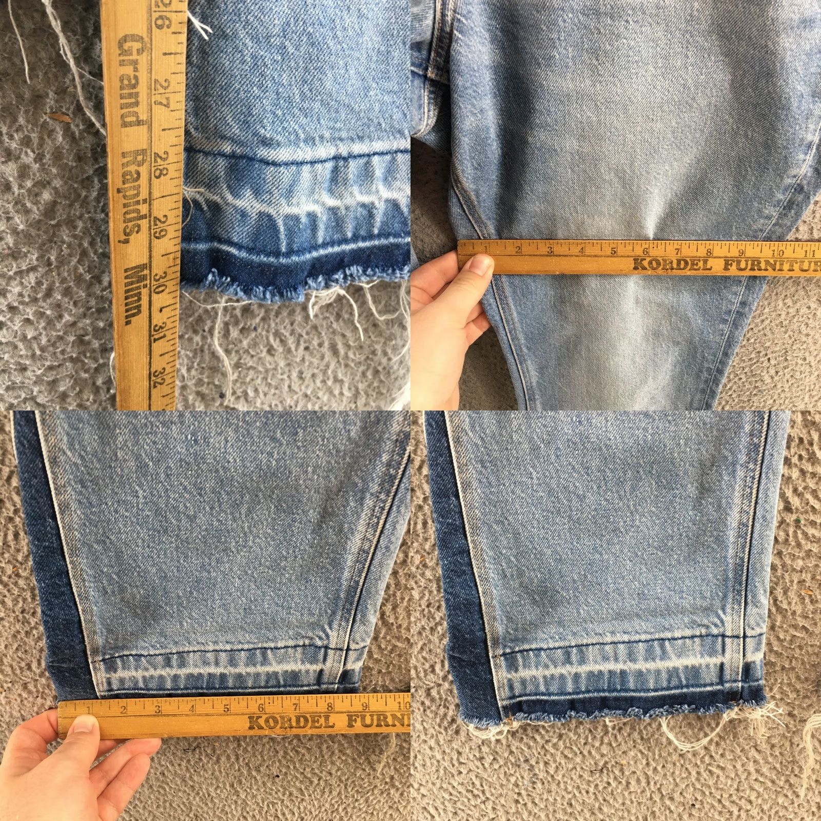 American Eagle Outfitters American Eagle Outfitters Straight Jeans Womens 14 Blue Mid Rise Denim 36x30 Regular Waist 5-Pocket Size 36" / US 14 / IT 50 - 8 Thumbnail