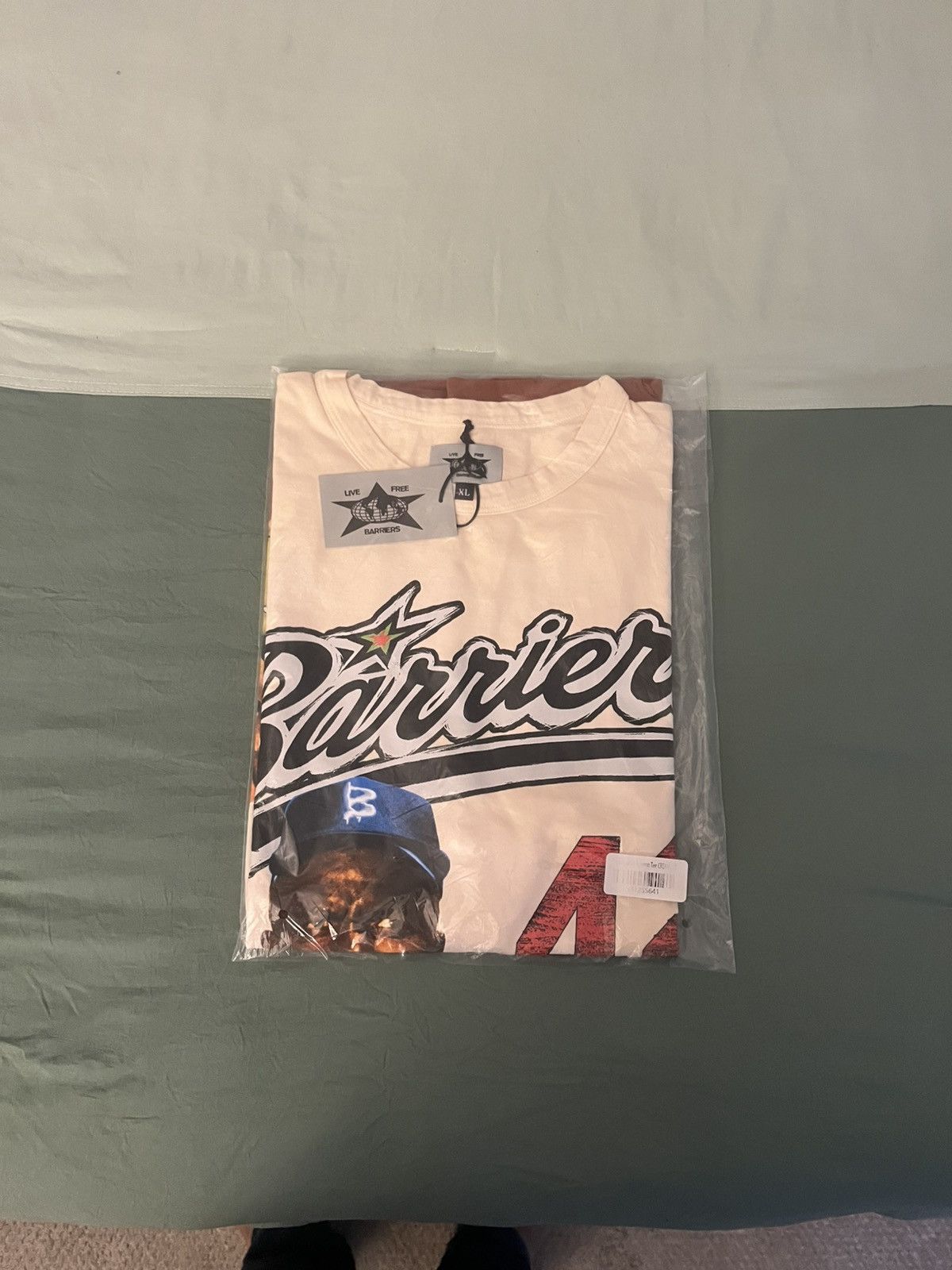 Barriers Barriers Jackie Robinson T-Shirt Size US L / EU 52-54 / 3 - 4 Thumbnail