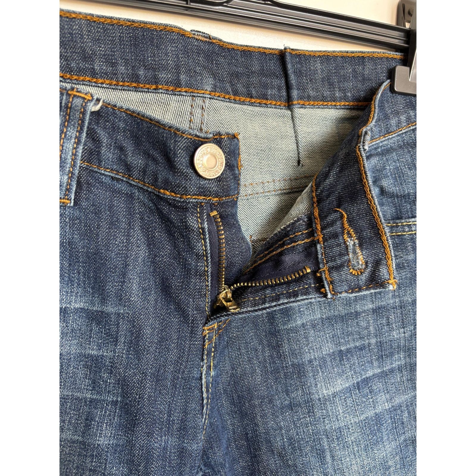 Levi's Levi's 501 W30 L34 USA 90s Blue Denim Zip Fly Red Tab Jean Size US 30 / EU 46 - 4 Thumbnail
