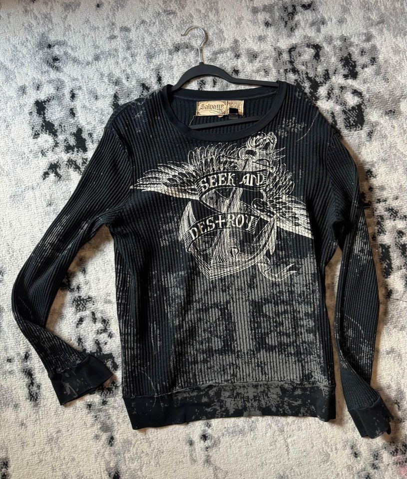 Salvage Affliction Style SALVAGE Long Sleeve Size US L / EU 52-54 / 3 - 2 Thumbnail