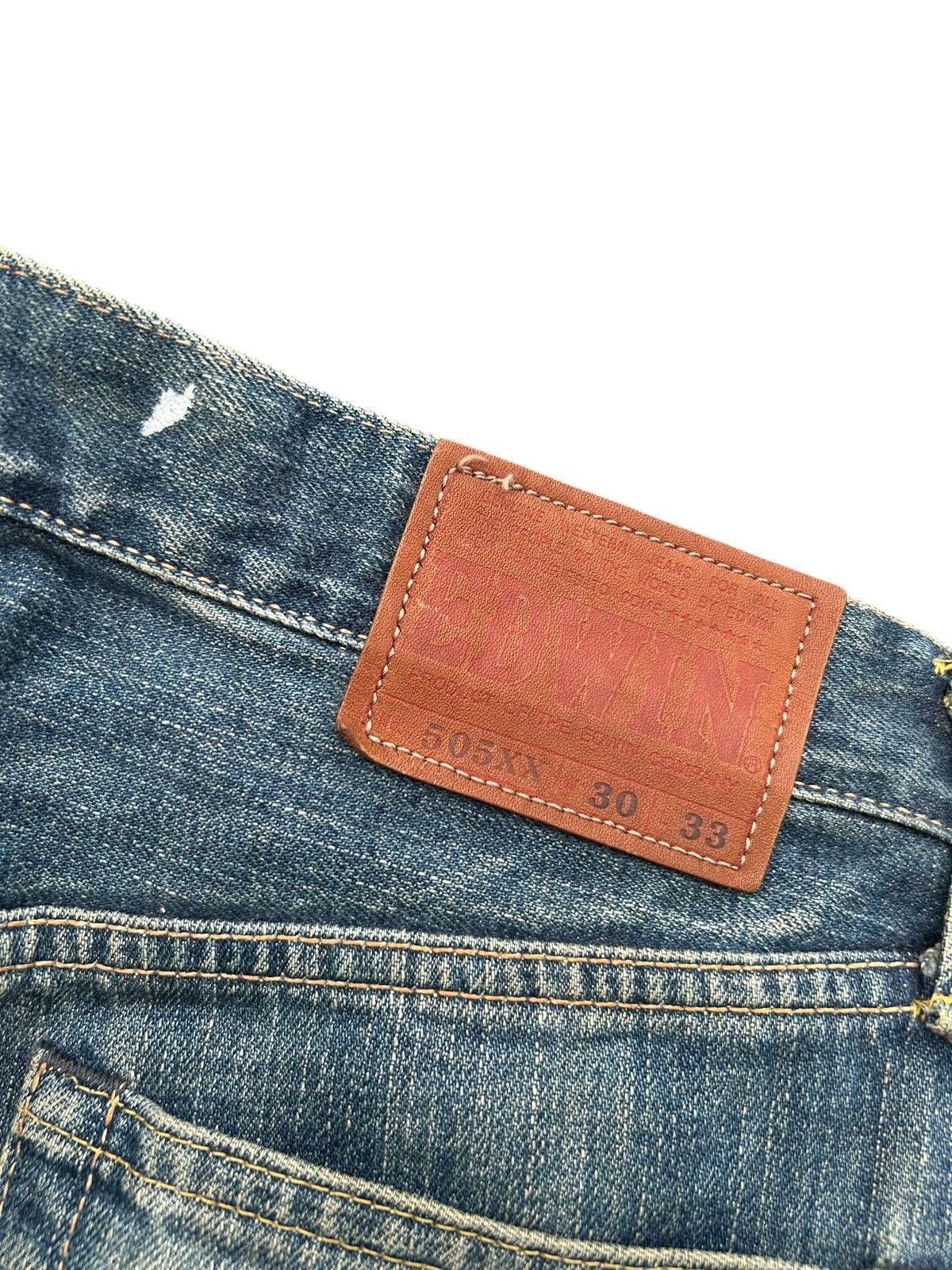 Kapital Vintage Edwin 505xx Selvedge Distressed Rusty Denim Jeans 🎌☠️ Size US 30 / EU 46 - 12 Thumbnail