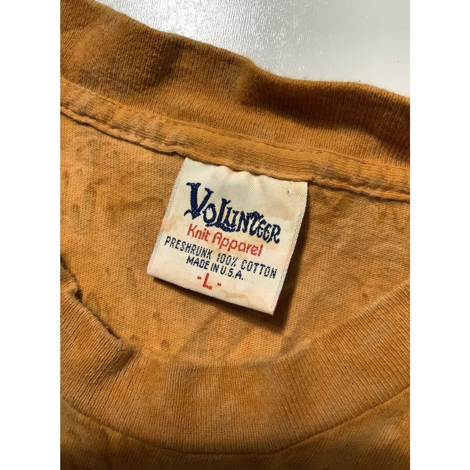 Vintage VINTAGE 90s Hawaiian Humpback Whales Island Orange Dyed Single Stitch T-Shirt L Mens Size US L / EU 52-54 / 3 - 6 Thumbnail