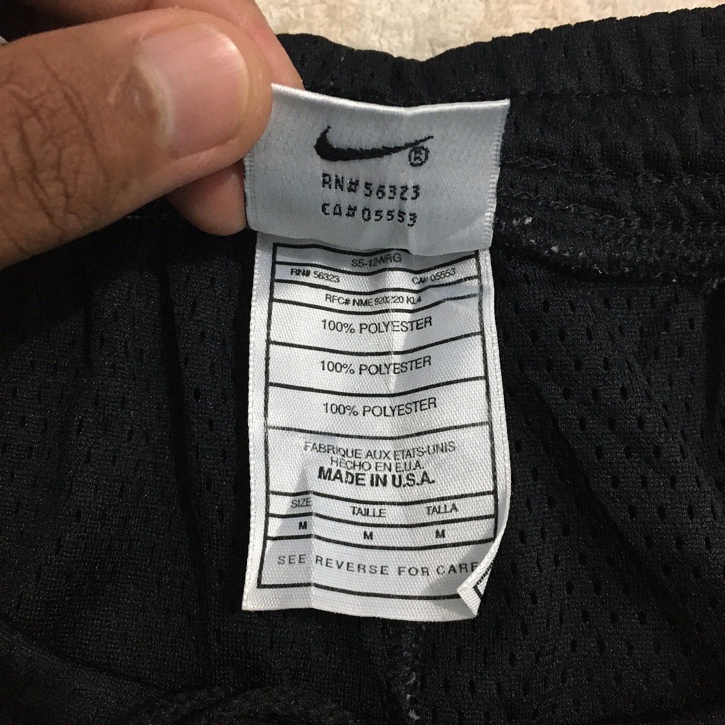Nike Vintage Nike Mesh Usa Shorts Size US 30 / EU 46 - 8 Thumbnail