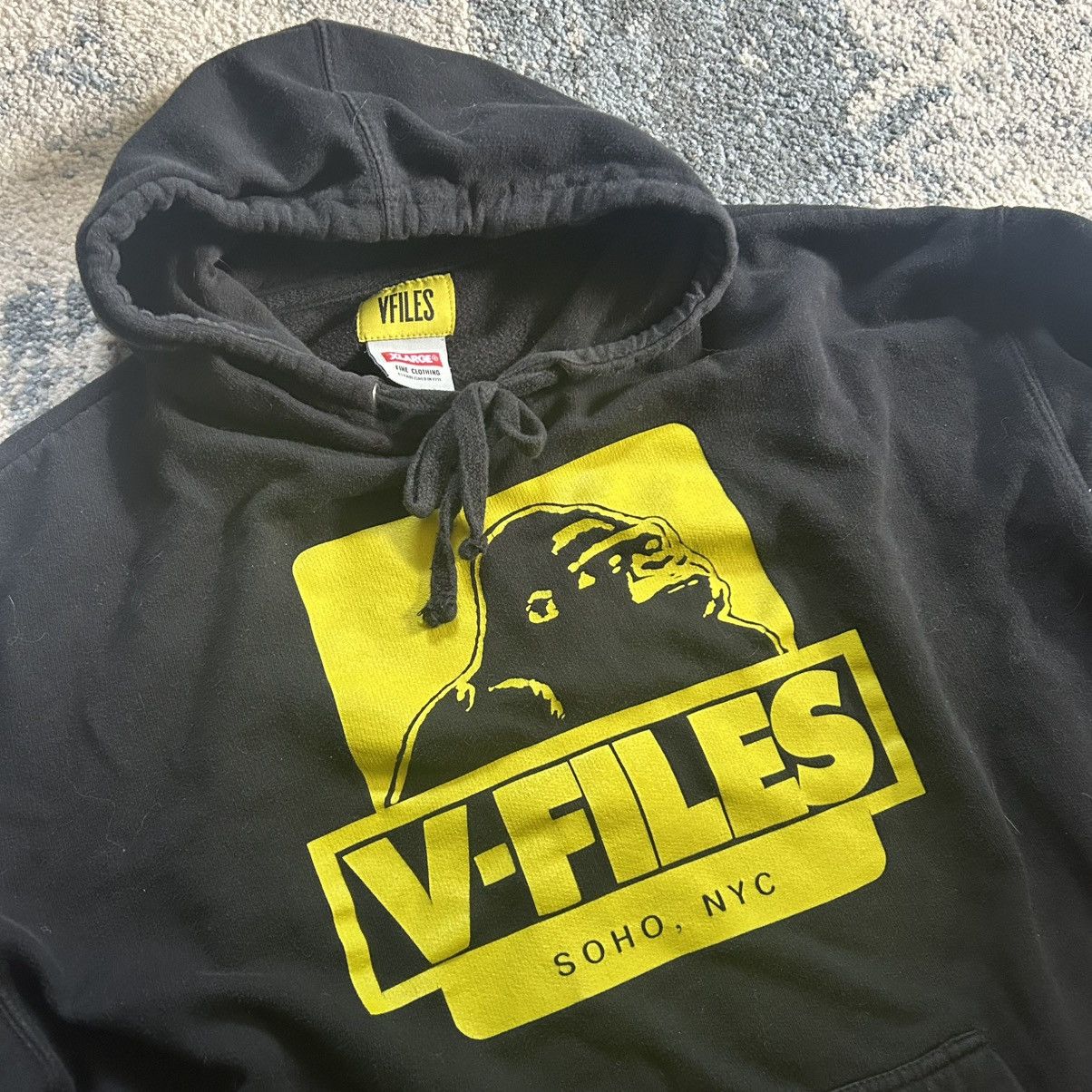 Vfiles 2012 X-LARGE x V-FiLES BOLD OG GORiLLA LOGO SOHO NYC HOODiE Size US XL / EU 56 / 4 - 5 Thumbnail