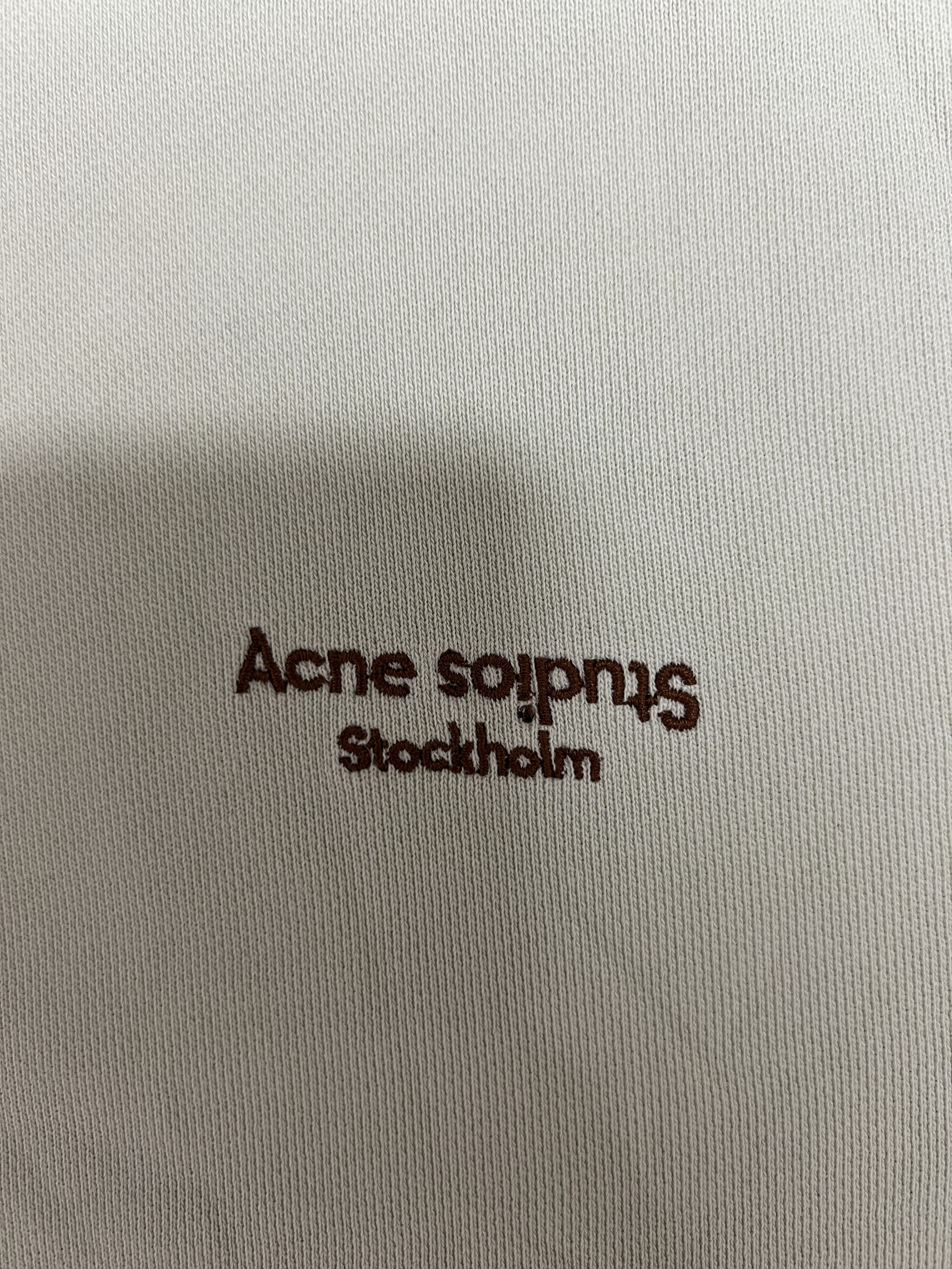 Acne Studios 💚 Acne Studios Embroidered Lime Green Crewneck Large NEW Size US L / EU 52-54 / 3 - 5 Thumbnail