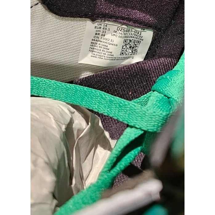 Nike Jordan 1 Retro Lucky Green Size US 15 / EU 48 - 6 Thumbnail