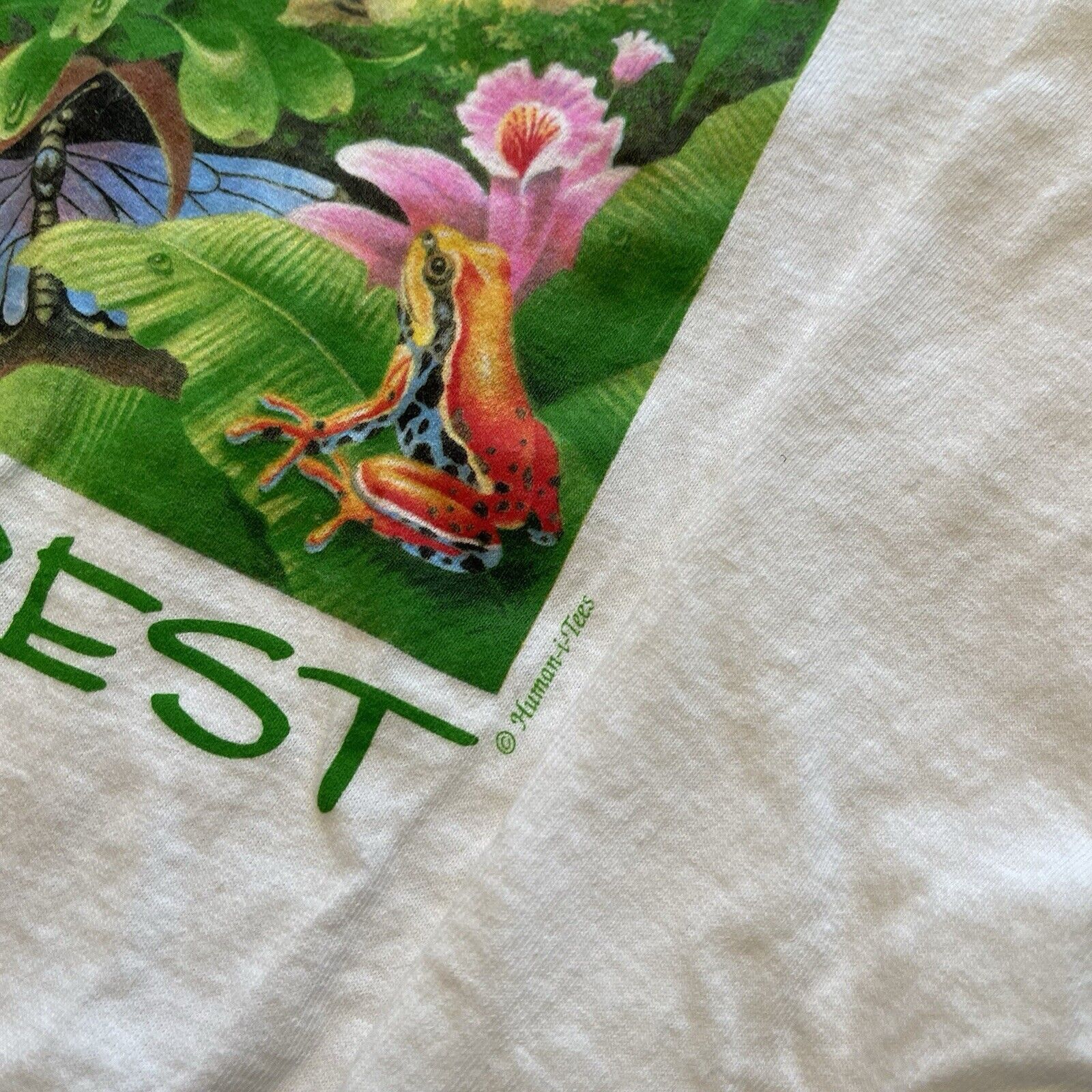 Vintage Vtg 90’s The Living Forest shirt Long Sleeve Tennessee River Size US L / EU 52-54 / 3 - 4 Thumbnail