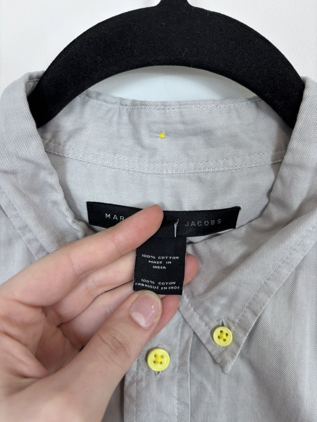 Marc by Marc Jacobs Marc By Marc Jacobs Men’s Grey Long Sleeve Shirt Size US L / EU 52-54 / 3 - 12 Thumbnail