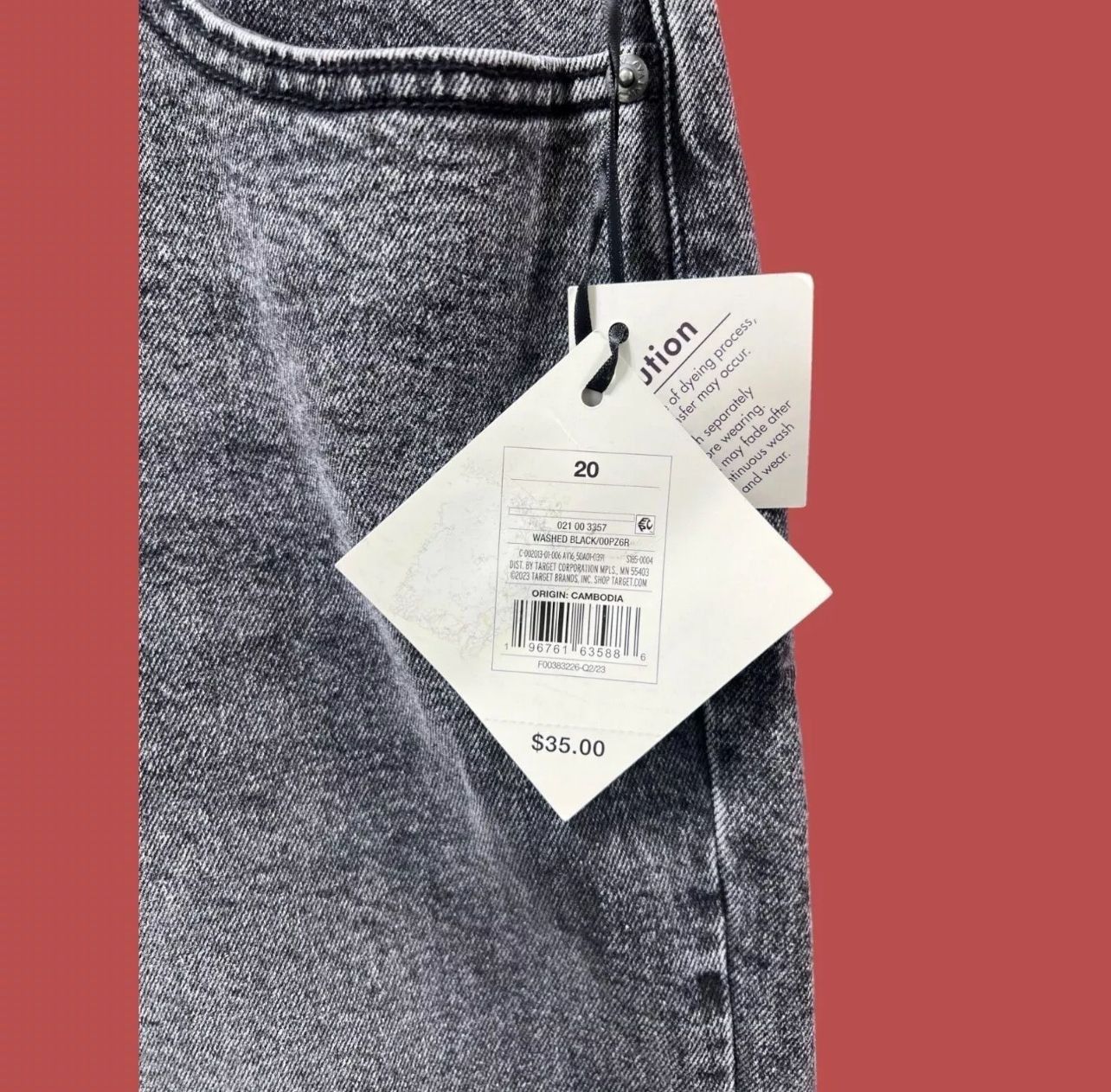 Other Ava & Viv - Women's High-Rise Straight Pants - Stretch - Bla Size 42" / US 20 - 10 Thumbnail