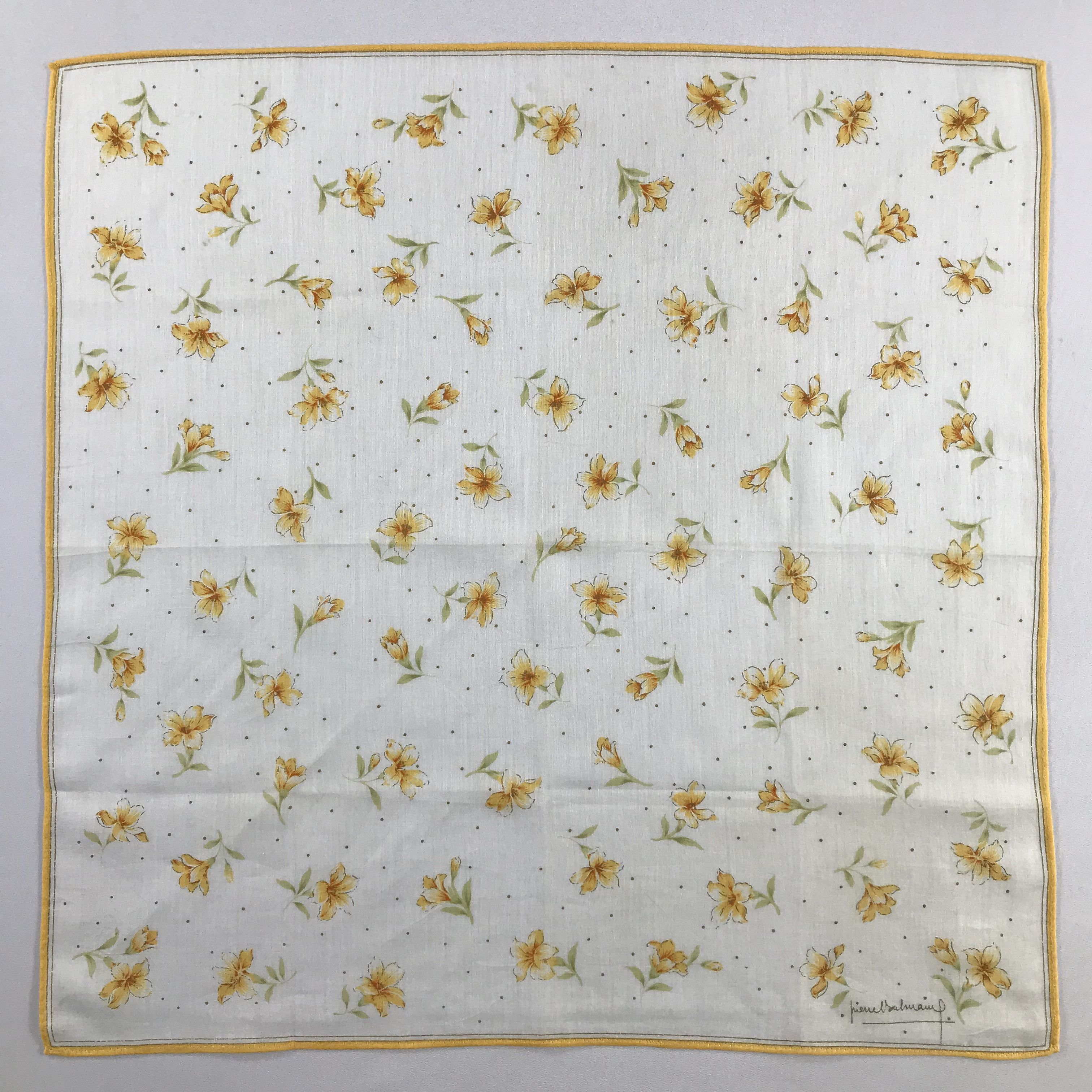 Pierre Balmain Pierre Balmain Handkerchief / Bandana / Neckerchief C539 Size ONE SIZE - 3 Thumbnail