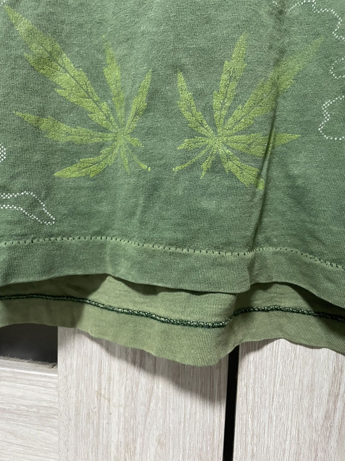 Band Tees × Rap Tees × Vintage Vintage 1995 Weeded Records All Over Print T Shirt Nervous Size US XL / EU 56 / 4 - 15 Thumbnail