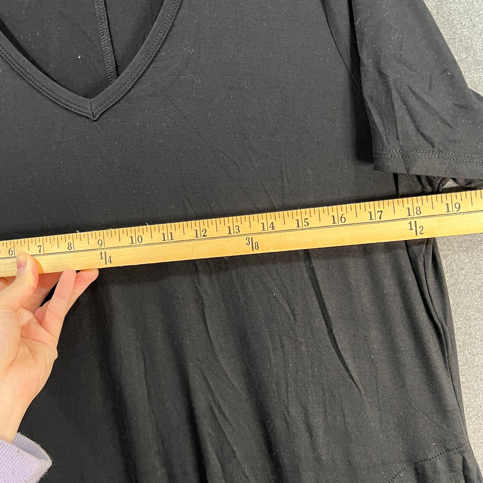 Other Belle by Kim Gravel V-Neck Maxi Dress Black Size Medium Size M / US 6-8 / IT 42-44 - 8 Thumbnail