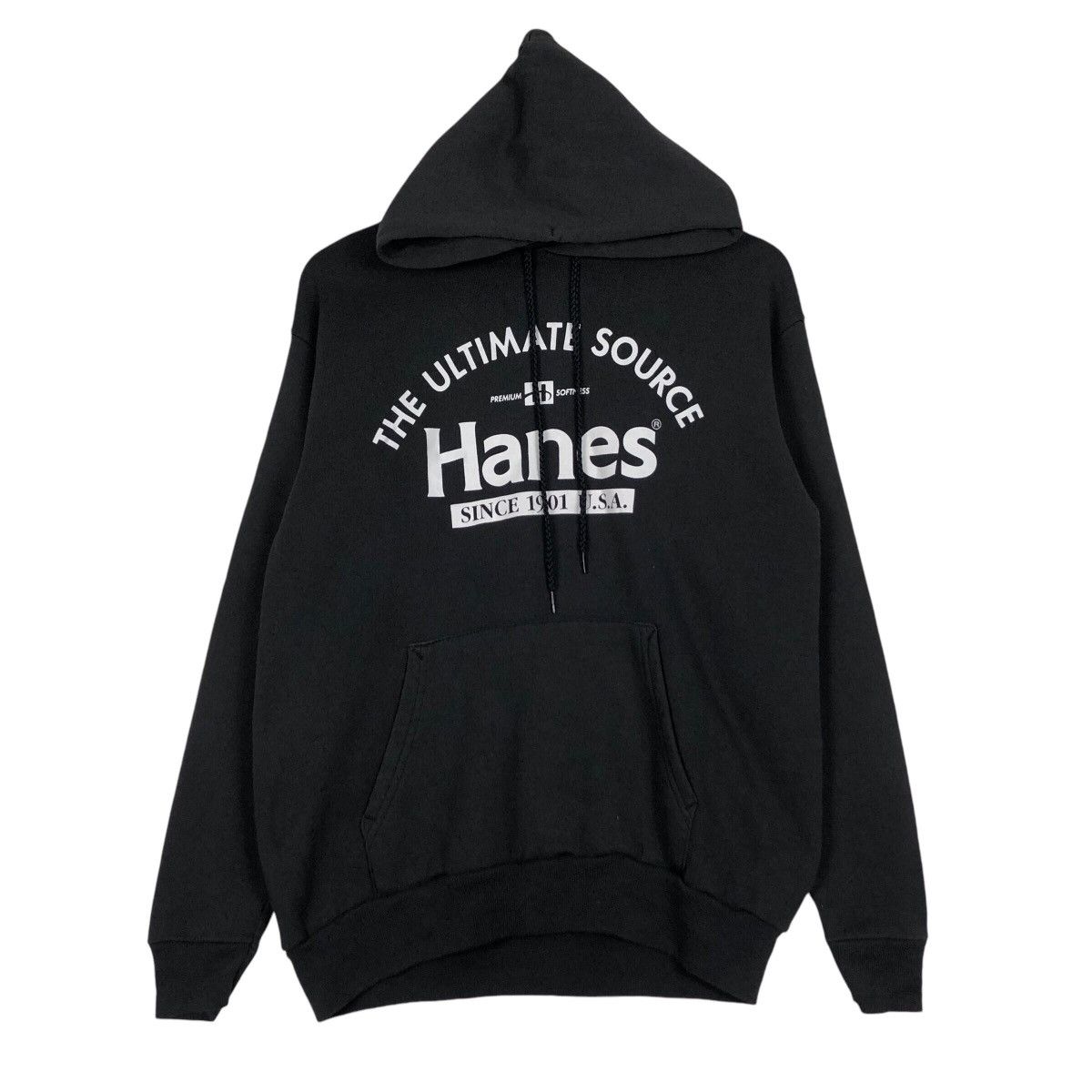 Hanes × Vintage Vintage Hanes Sweatshirt Hoodie Small Size Streetwear Size US S / EU 44-46 / 1 - 1 Thumbnail