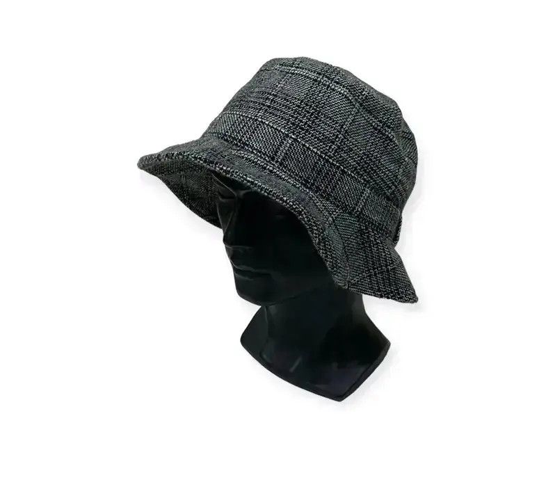 Japanese Brand Japanese Brand Black White Bucket Hat Size ONE SIZE - 1 Thumbnail